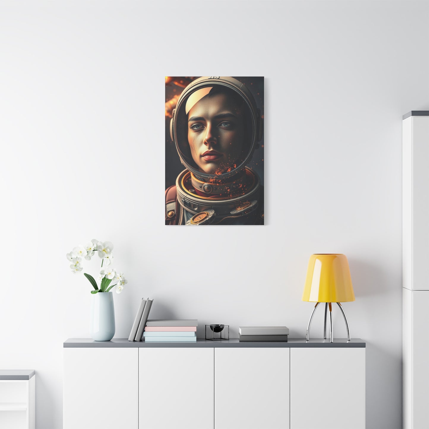 Galactic Luminosity Canvas Wall Art & Canvas Print