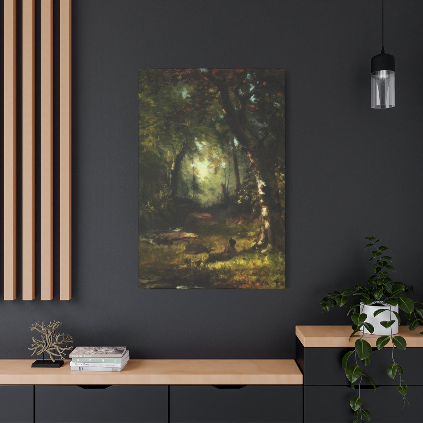 The Huntsman George Inness Wall Art & Canvas Prints