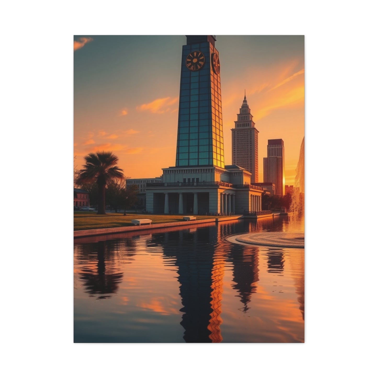 Supreme Louisiana Art Collection Wall Art & Canvas Print