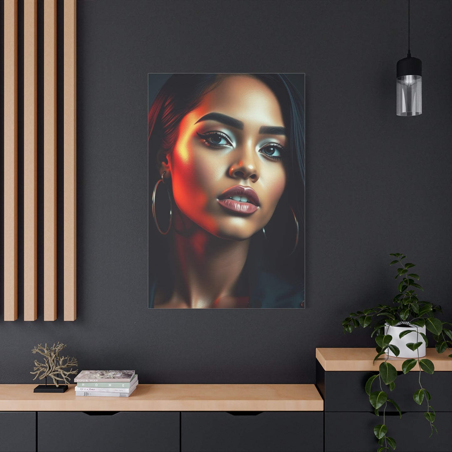 Aaliyah Art Supreme Canvas Wall Art & Canvas Print