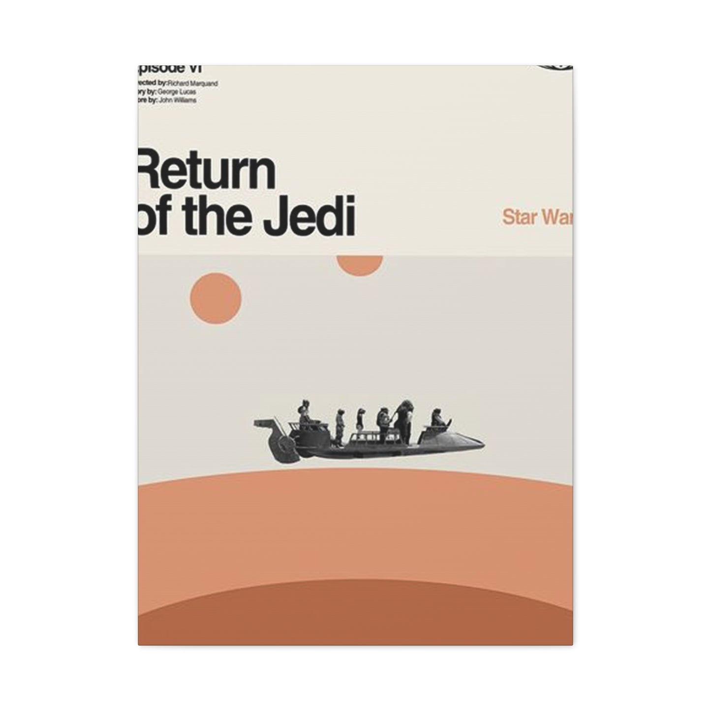 Return Of The Jedi Wall Art & Canvas Prints