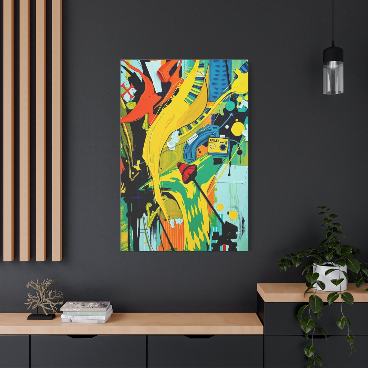 Luxurious Chroma Creation Wall Art & Canvas Print
