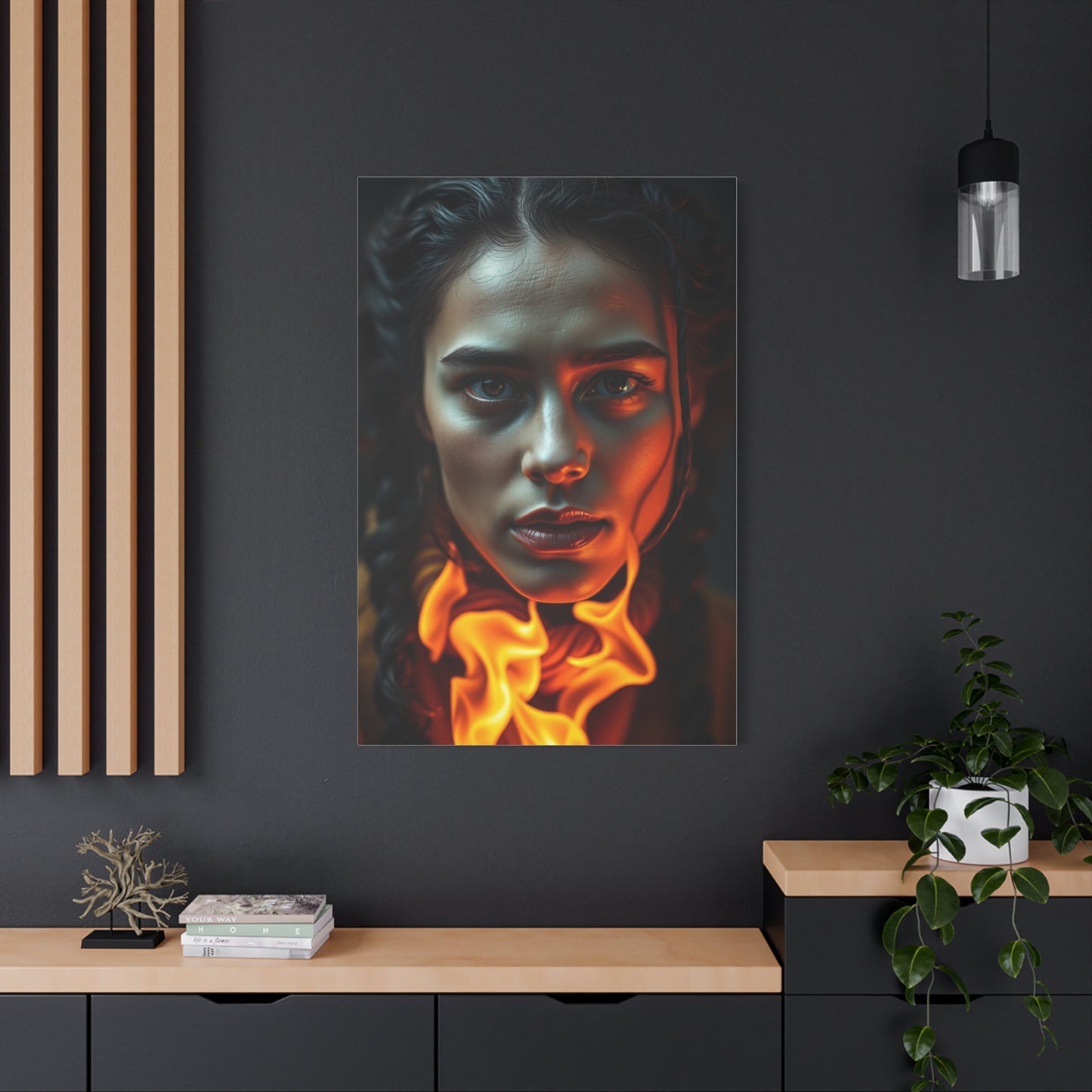 Vibrant Glow Tapestry Wall Art & Canvas Print