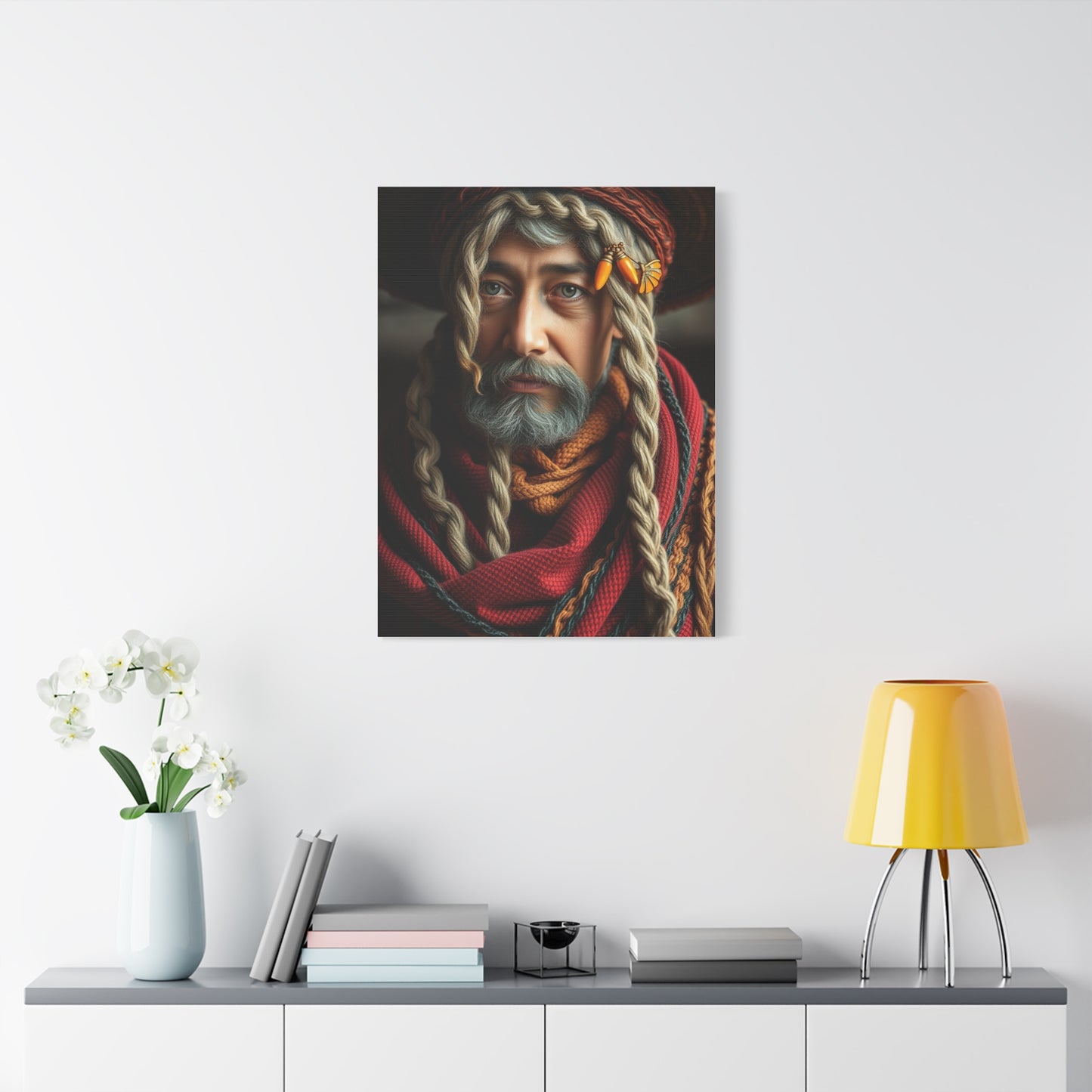 Vintage Serenity Panels Wall Art & Canvas Print