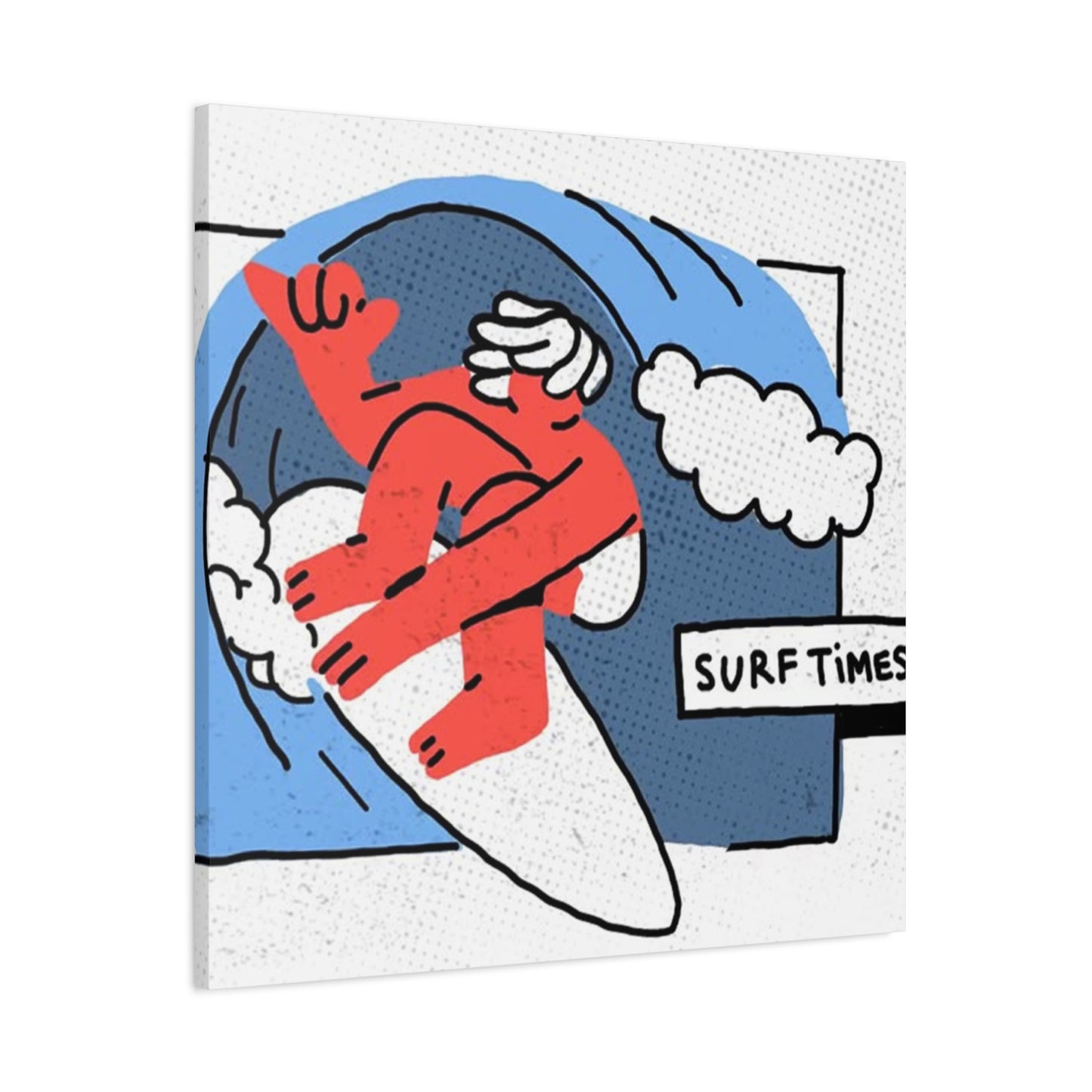 Surf Time Poster Wall Art & Canvas Prints