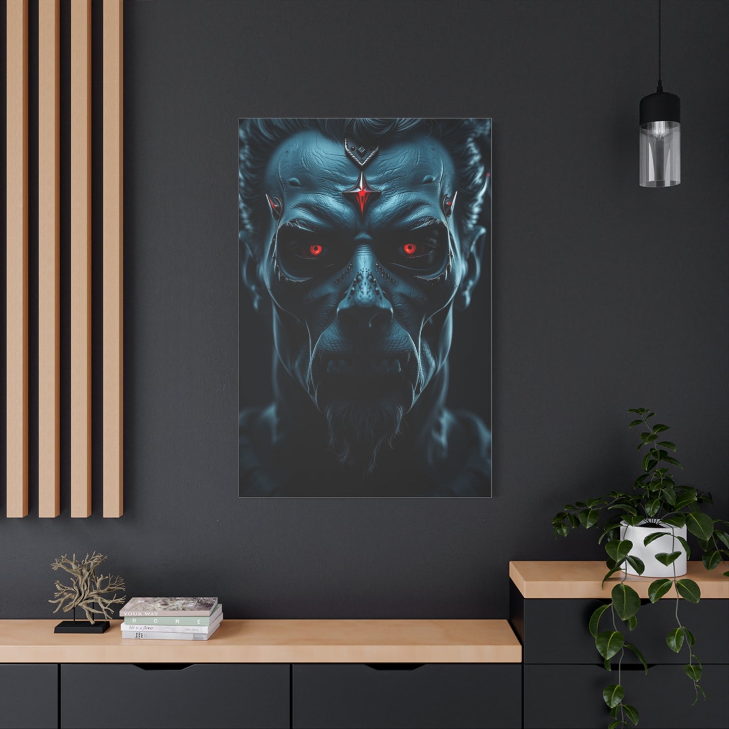 Nocturnal Elegance Panel Wall Art & Canvas Print