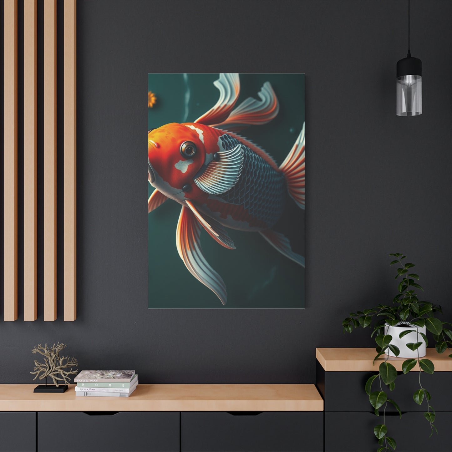 Koi Fish Art Luxury Canvas Wall Art & Canvas Print