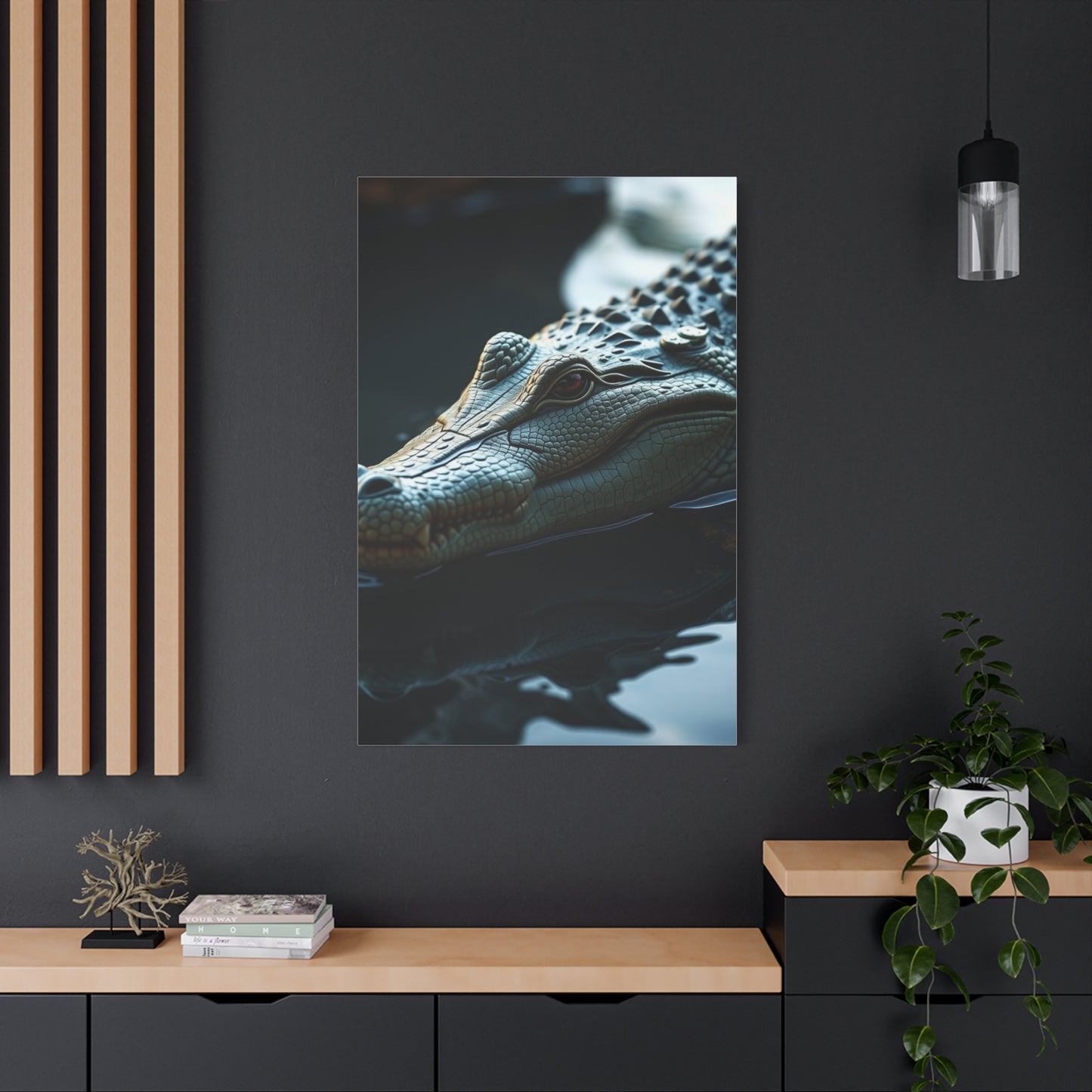 Vision Crocodile & Alligator Art Art Wall Art & Canvas Print