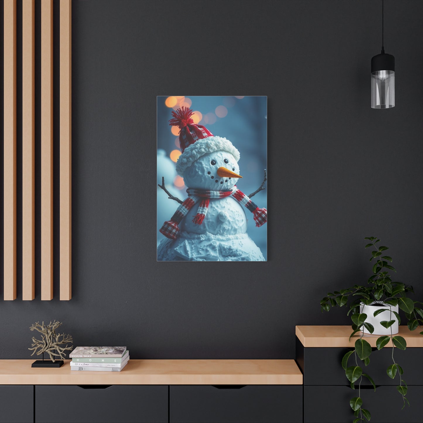 Frosted Elysium Canvas wall art & canvas print