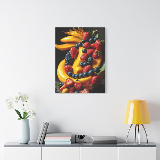 Vibrant Savoir-Fruit Canvas wall art & canvas print