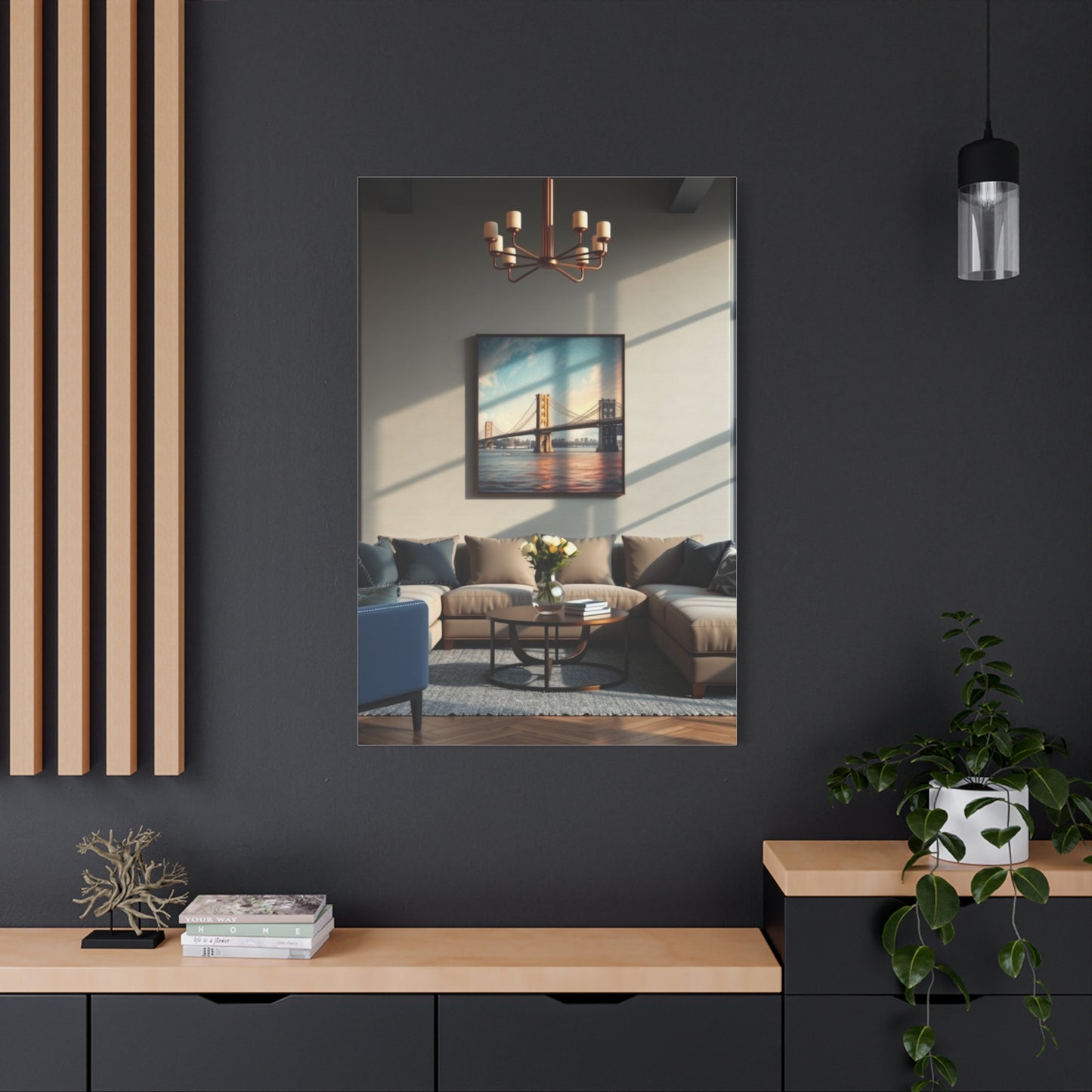 Regal Parlor Panorama Wall Art & Canvas Print
