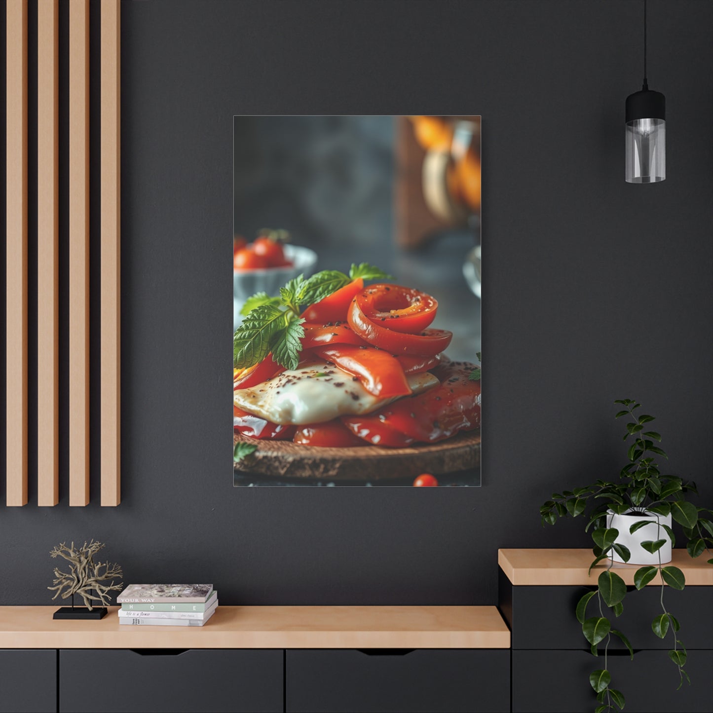 Vision Italian Food Art Art Wall Art & Canvas Print