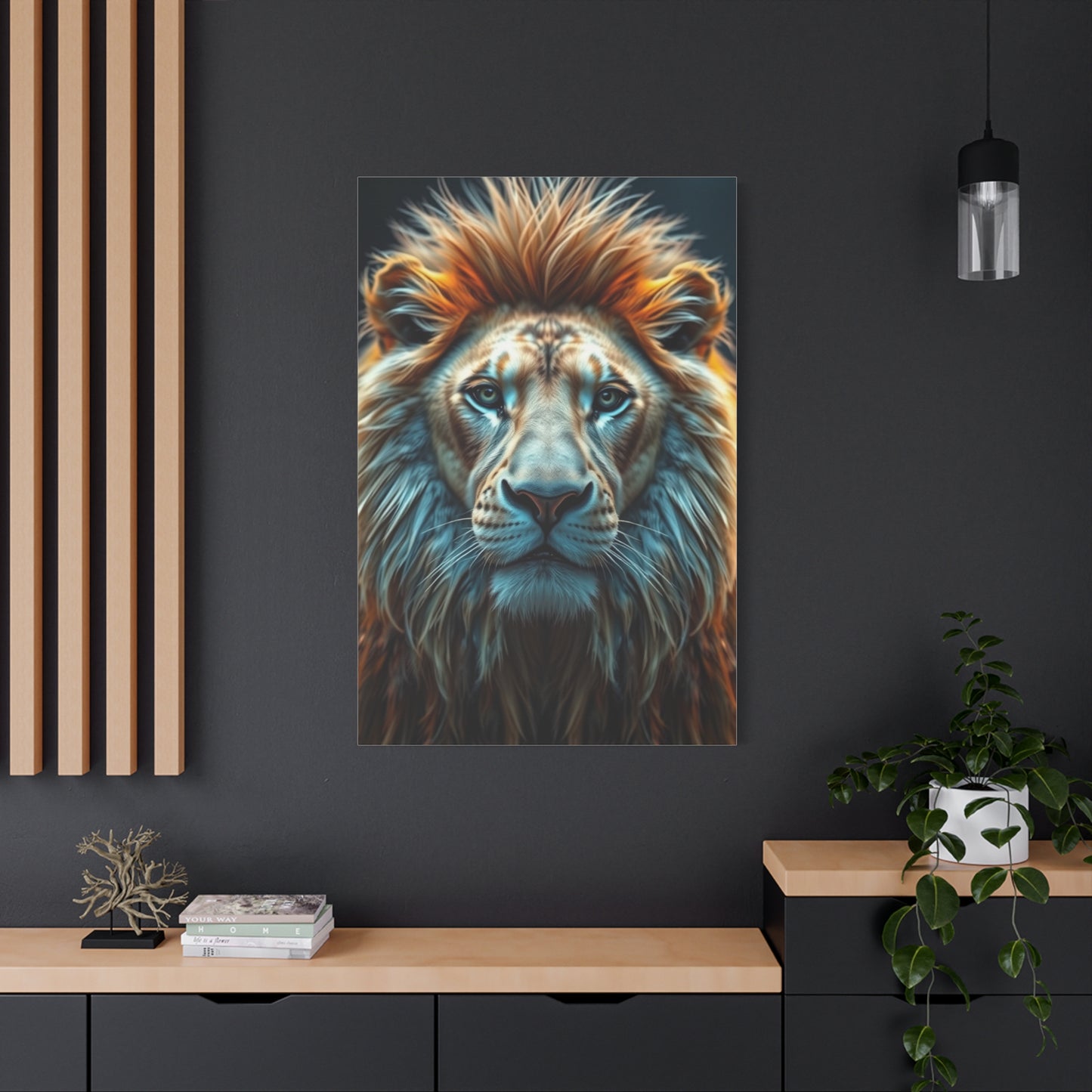 Serene Sovereignty Canvas Wall Art & Canvas Print