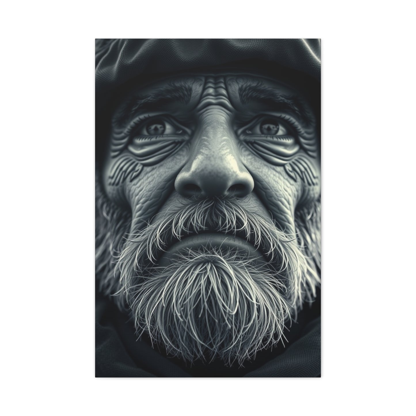 Grayscale Reverie Canvas Wall Art & Canvas Print