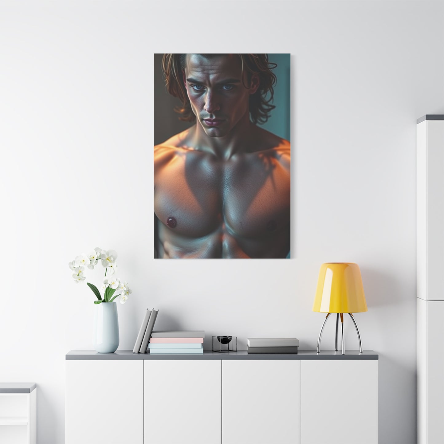 Viridian Essence Portraiture wall art & canvas print