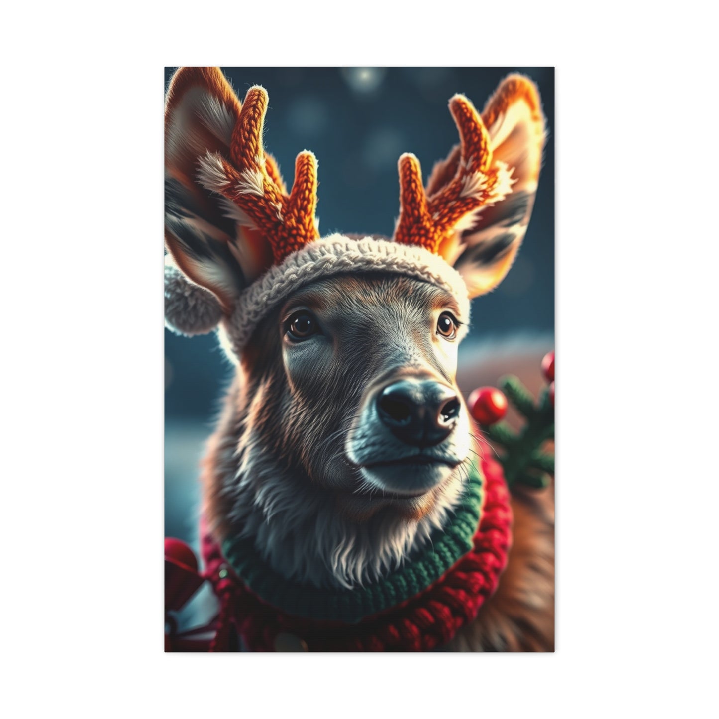 Festive Creature Tableau wall art & canvas print