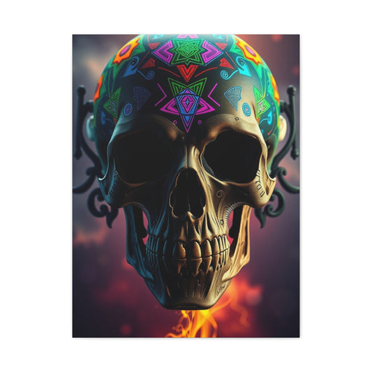 Vivid Skull Reverie Wall Art & Canvas Print
