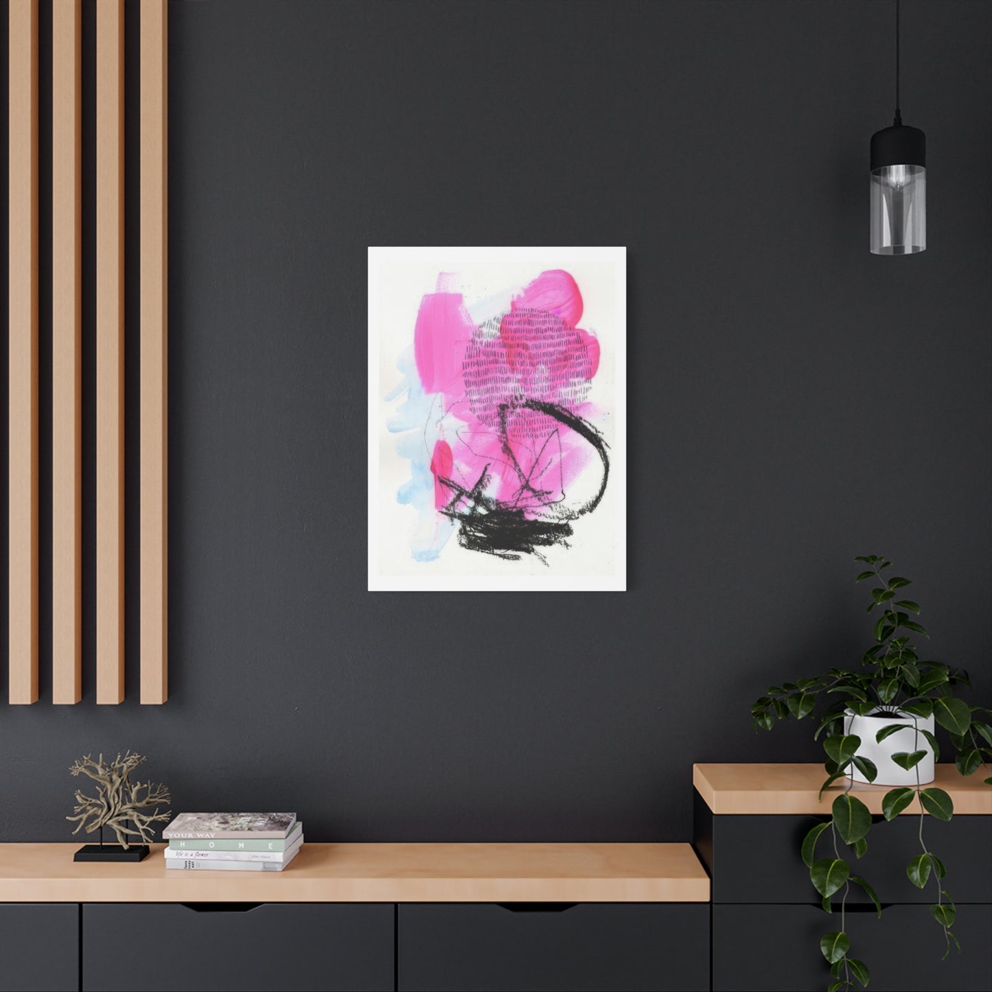 Jennifer Paxton Parker Neon Flamingos 2 Wall Art & Canvas Prints