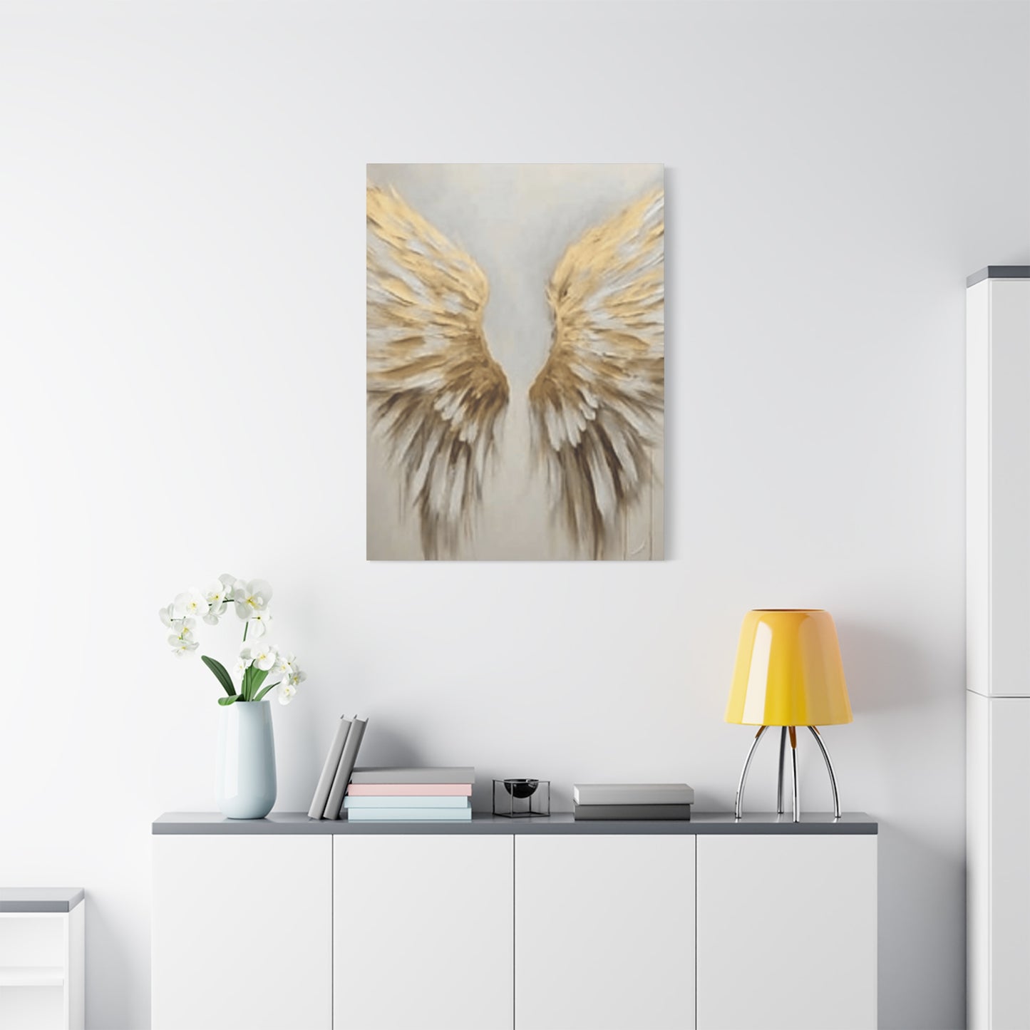 Golden Angel Wings Wall Art & Canvas Prints