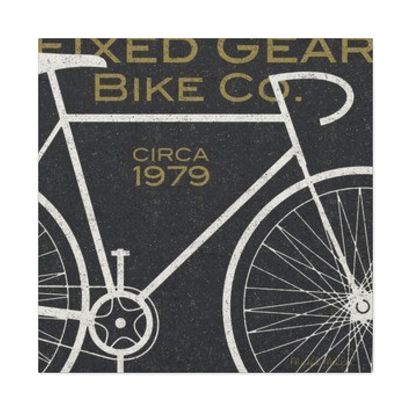 Fixed Gear Bike Co Poster Wall Art & Canvas Prints