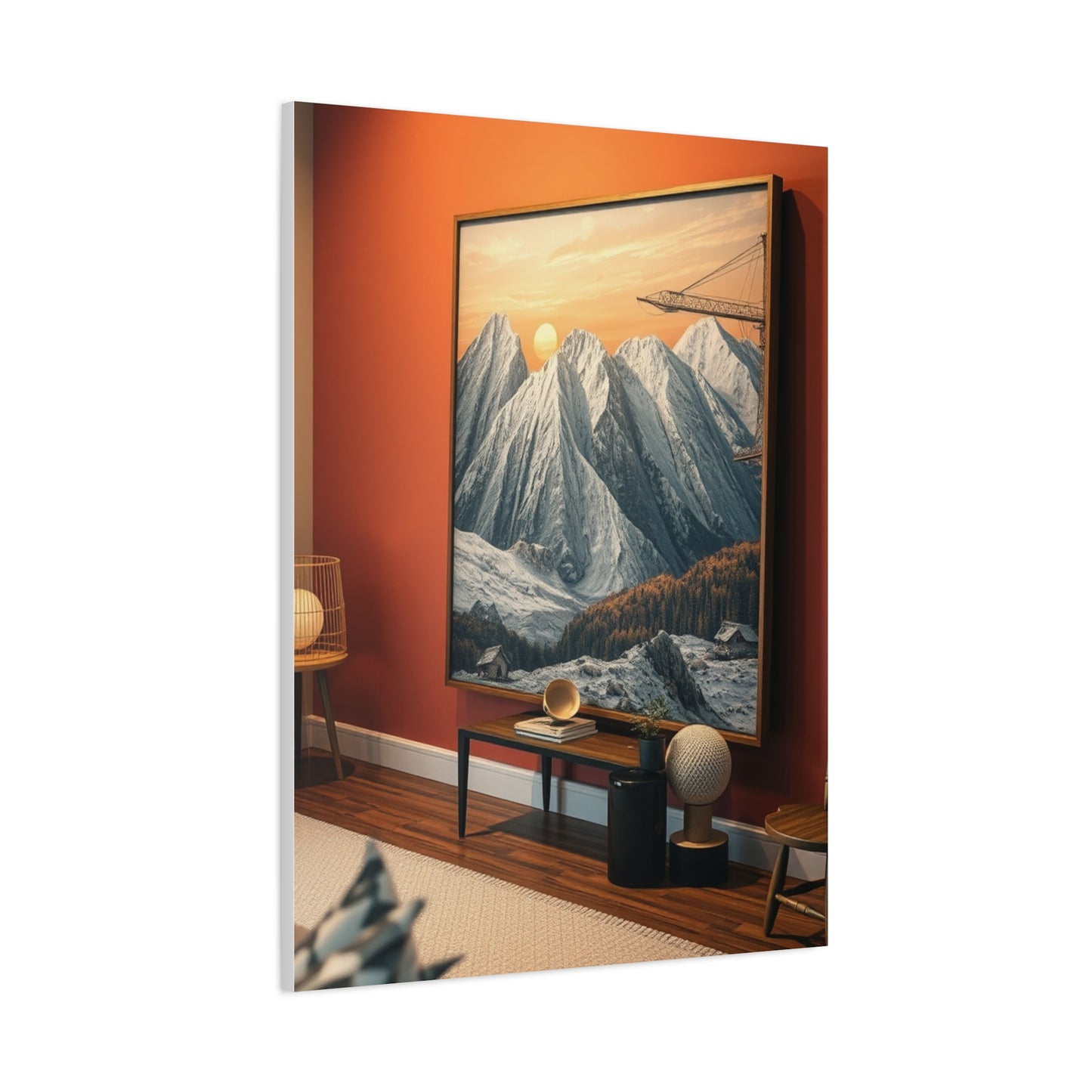 Frosted Horizon Canvas Wall Art & Canvas Print