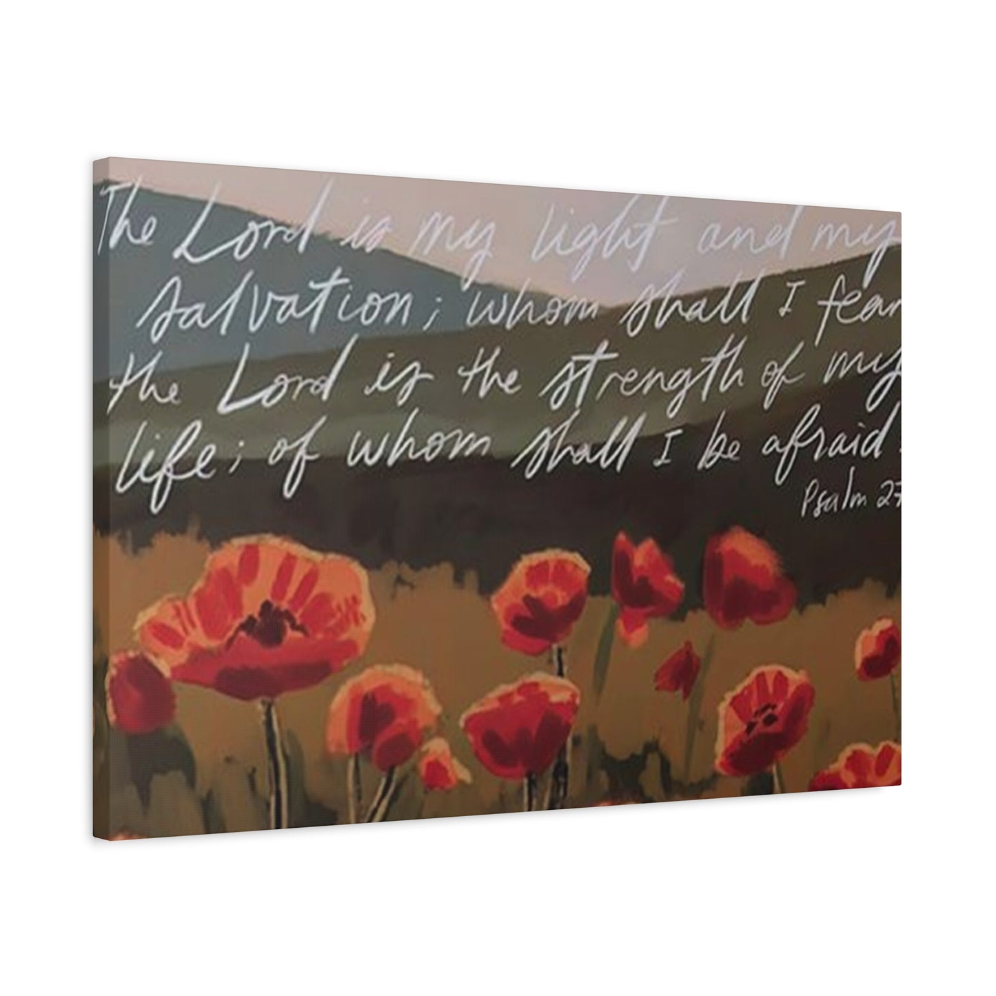 Flowers and Scripture Wall Art & Canvas Prints