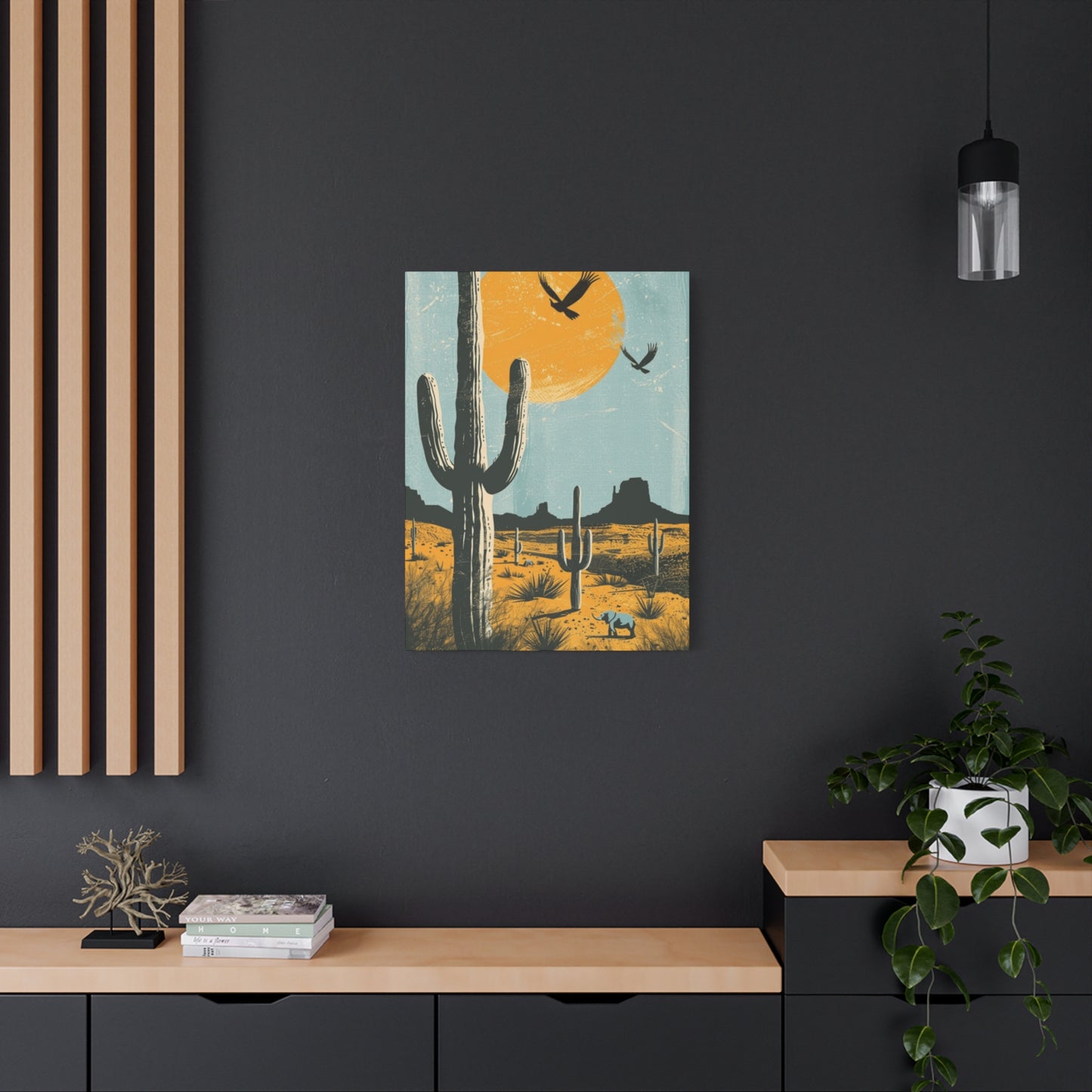 Desert Ecosystem Scenery Wall Art & Canvas Prints