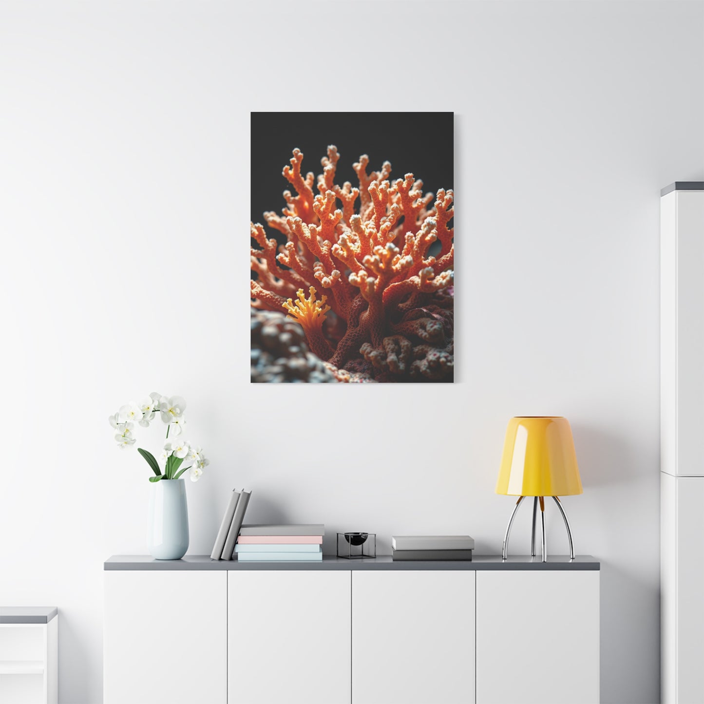 Coral Art Refined Canvas Wall Art & Canvas Print