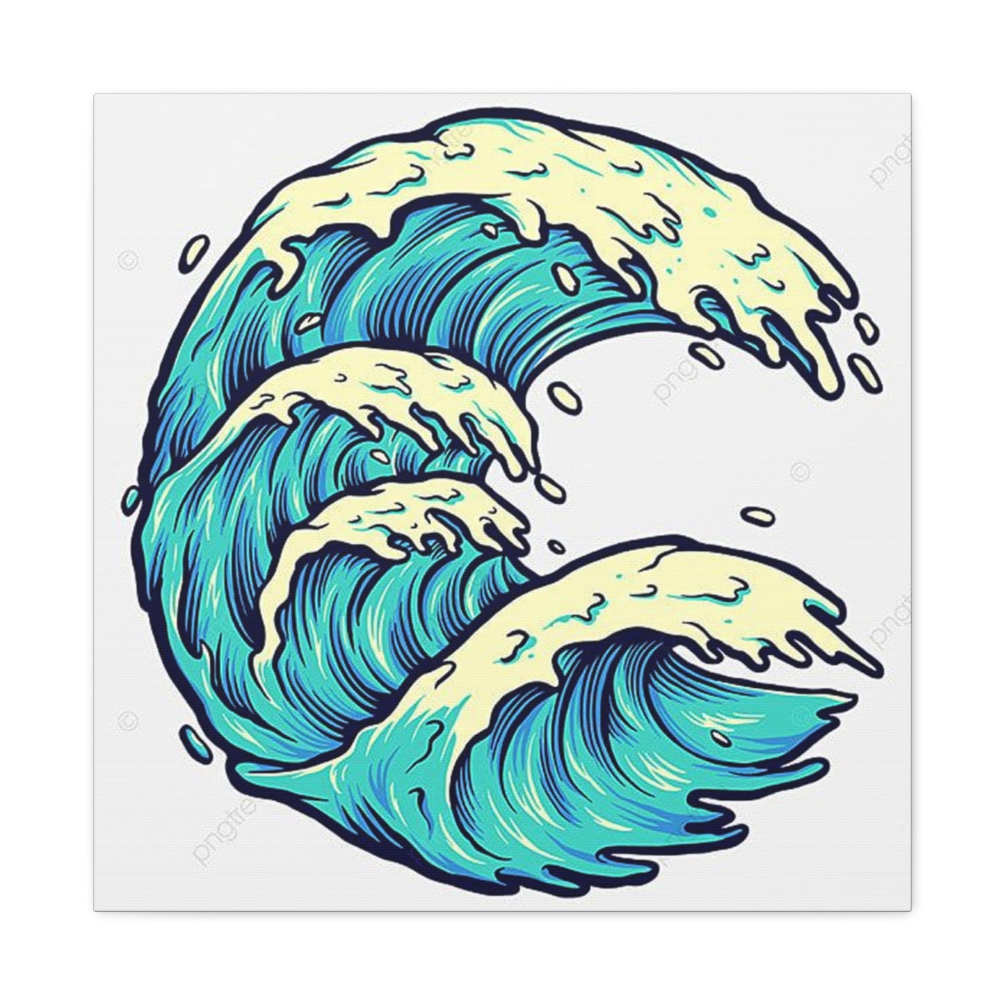Waves Poster Wall Art & Canvas Prints