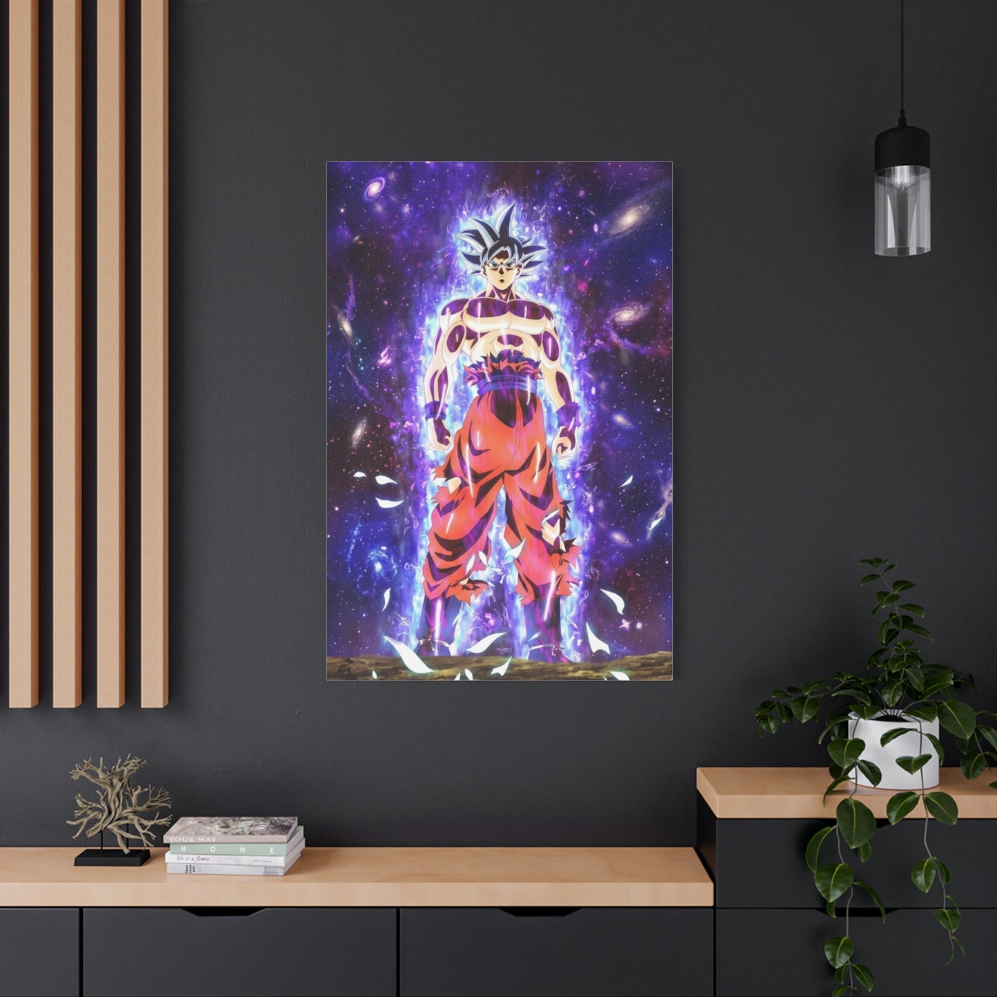 Dragon Ball Z Perfected Ultra Instinct Goku Poster Wall Art & Canvas Print