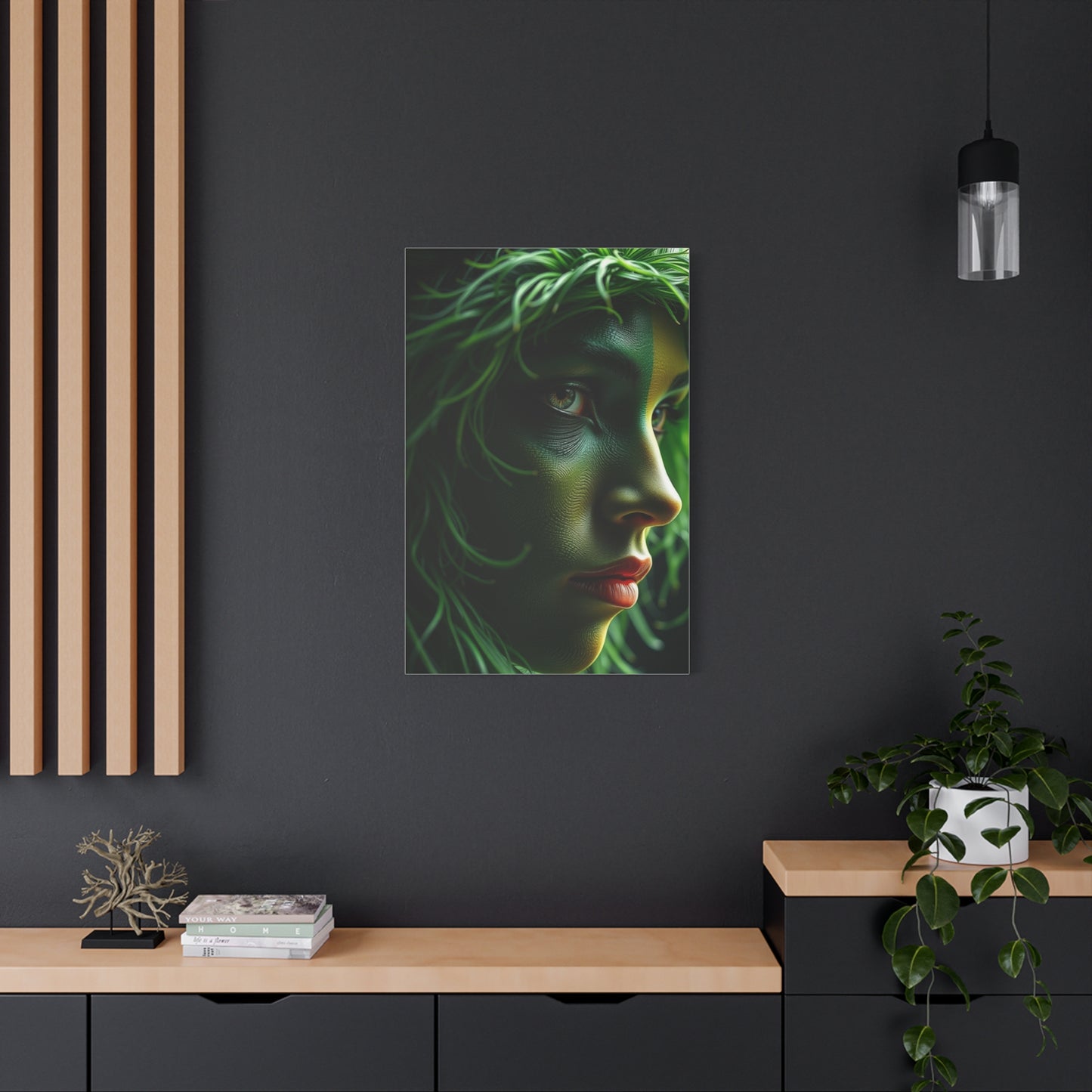 Viridescent Bliss Artwork Wall Art & Canvas Print