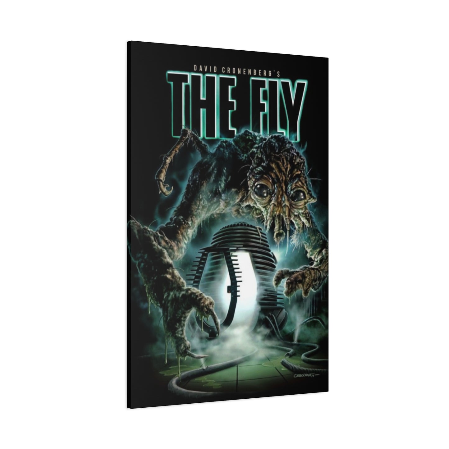 The Fly Horror Movie Poster Wall Art & Canvas Prints