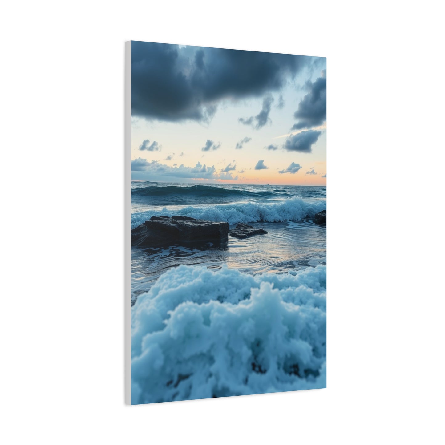Ethereal Oceanic Tranquility Wall Art & Canvas Print
