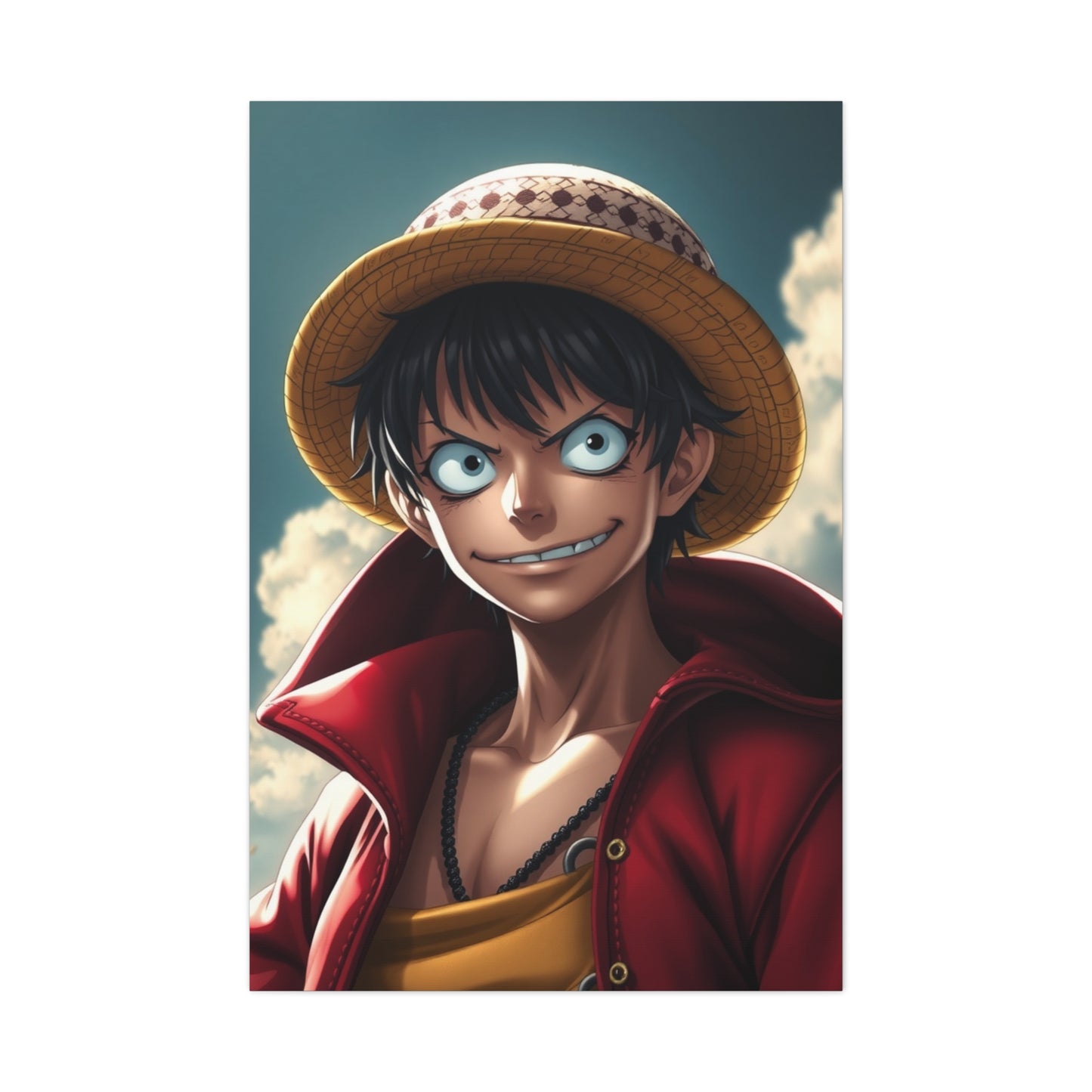 Vision Monkey D. Luffy Art Art Wall Art & Canvas Print