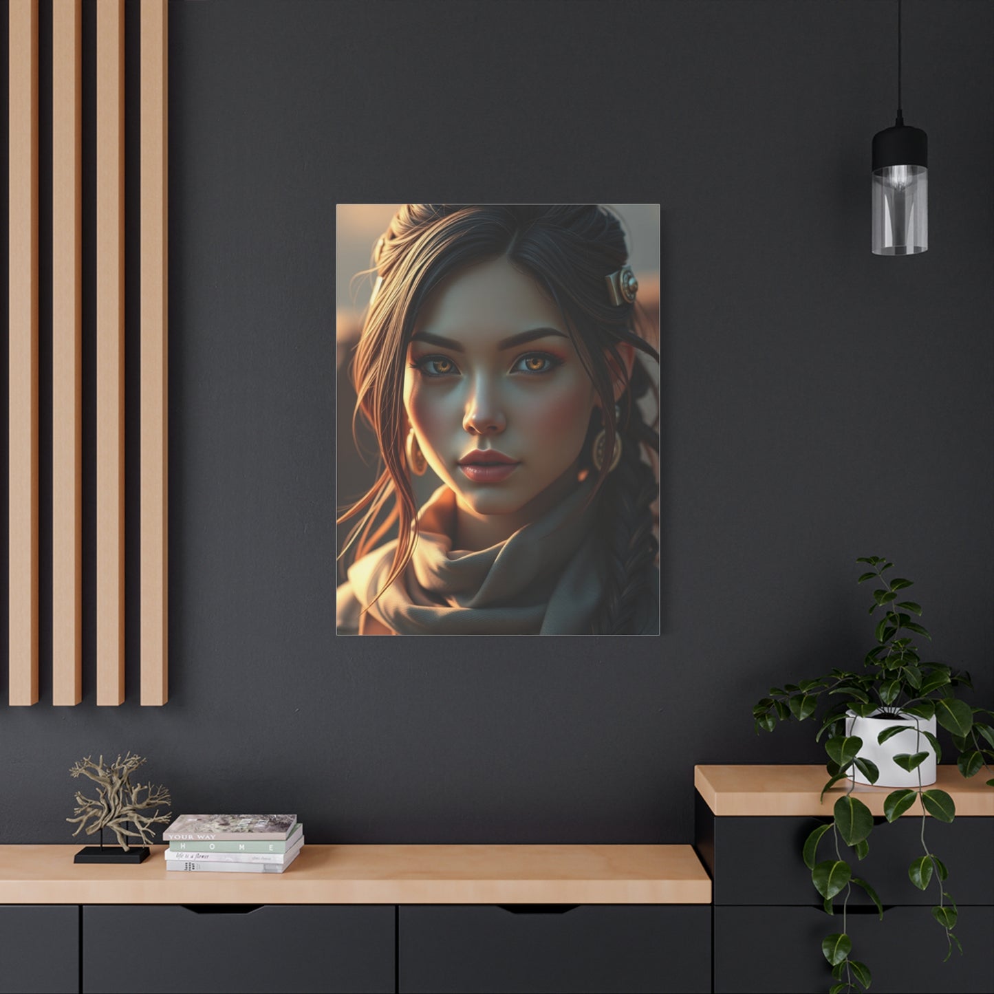 Exquisite Pixel Reverence Wall Art & Canvas Print