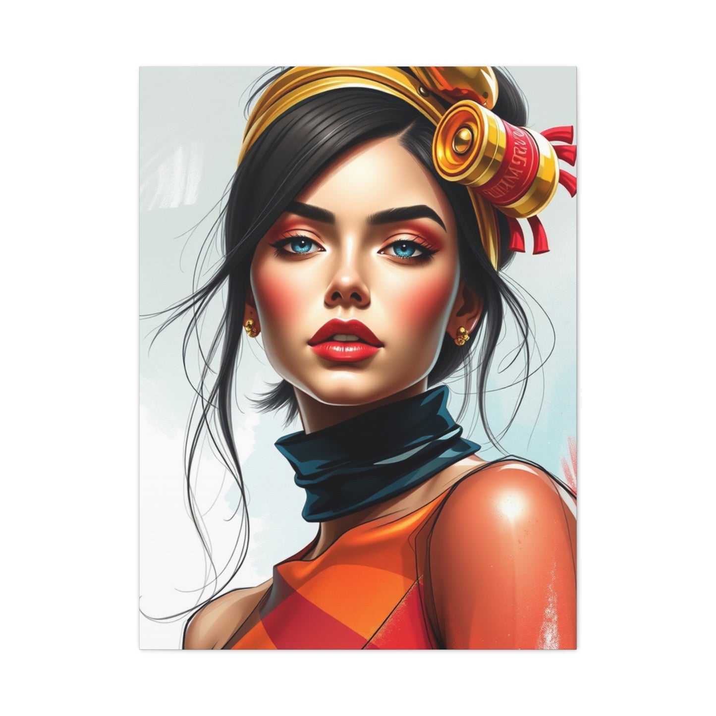 Fashion Illustration & Drawings Art Luxury Canvas Wall Art & Canvas Print