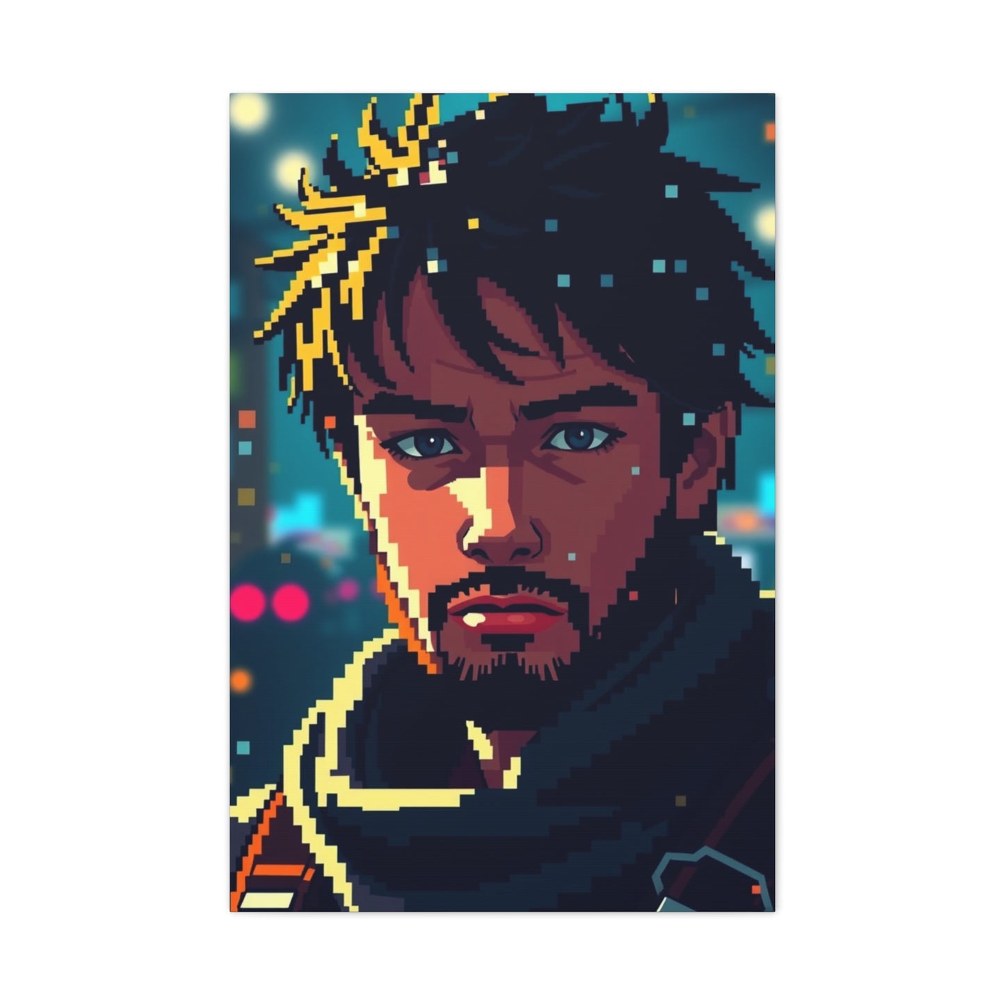 Pixelate Prestige Artwork Wall Art & Canvas Print