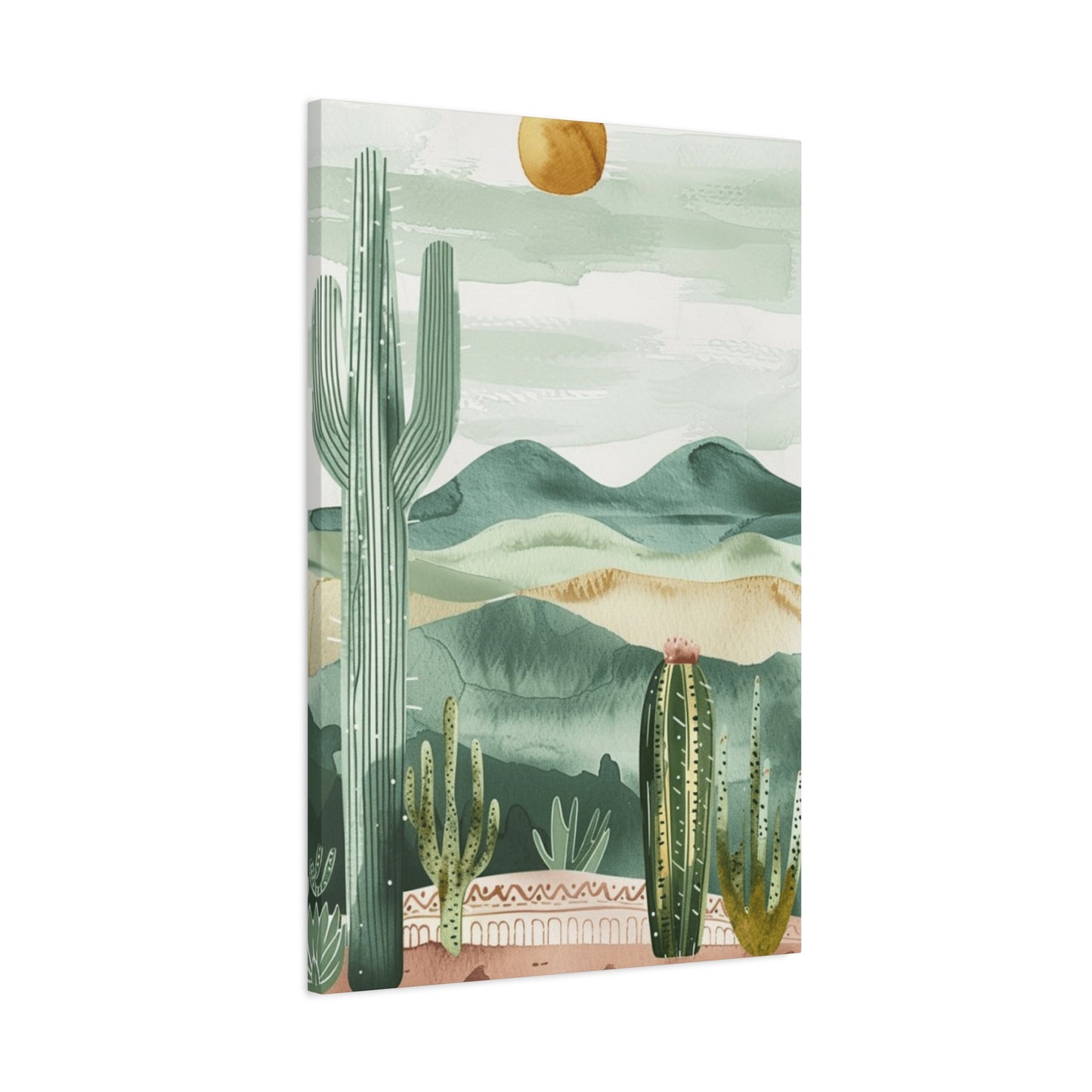 Desert Scenery Painting Wall Art & Canvas Prints