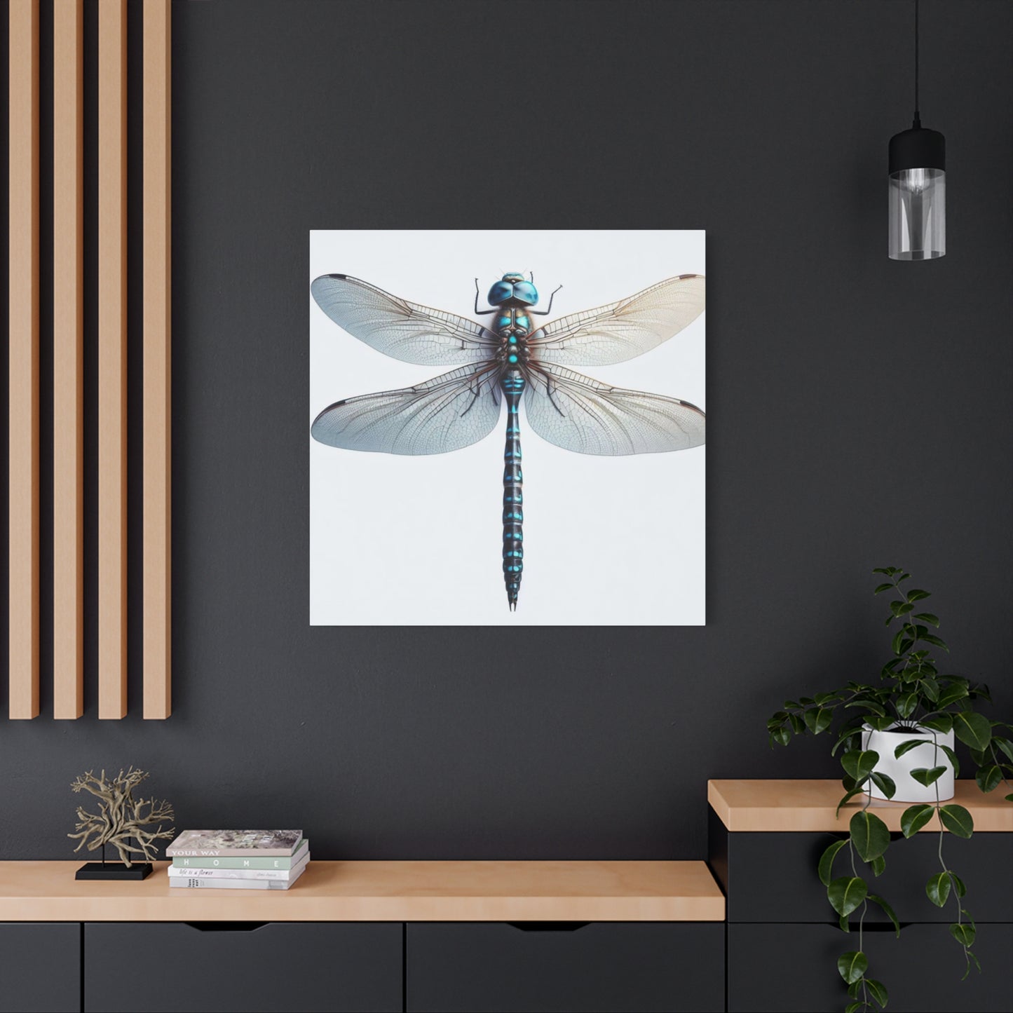 Blue Dragonfly Wall Art & Canvas Prints