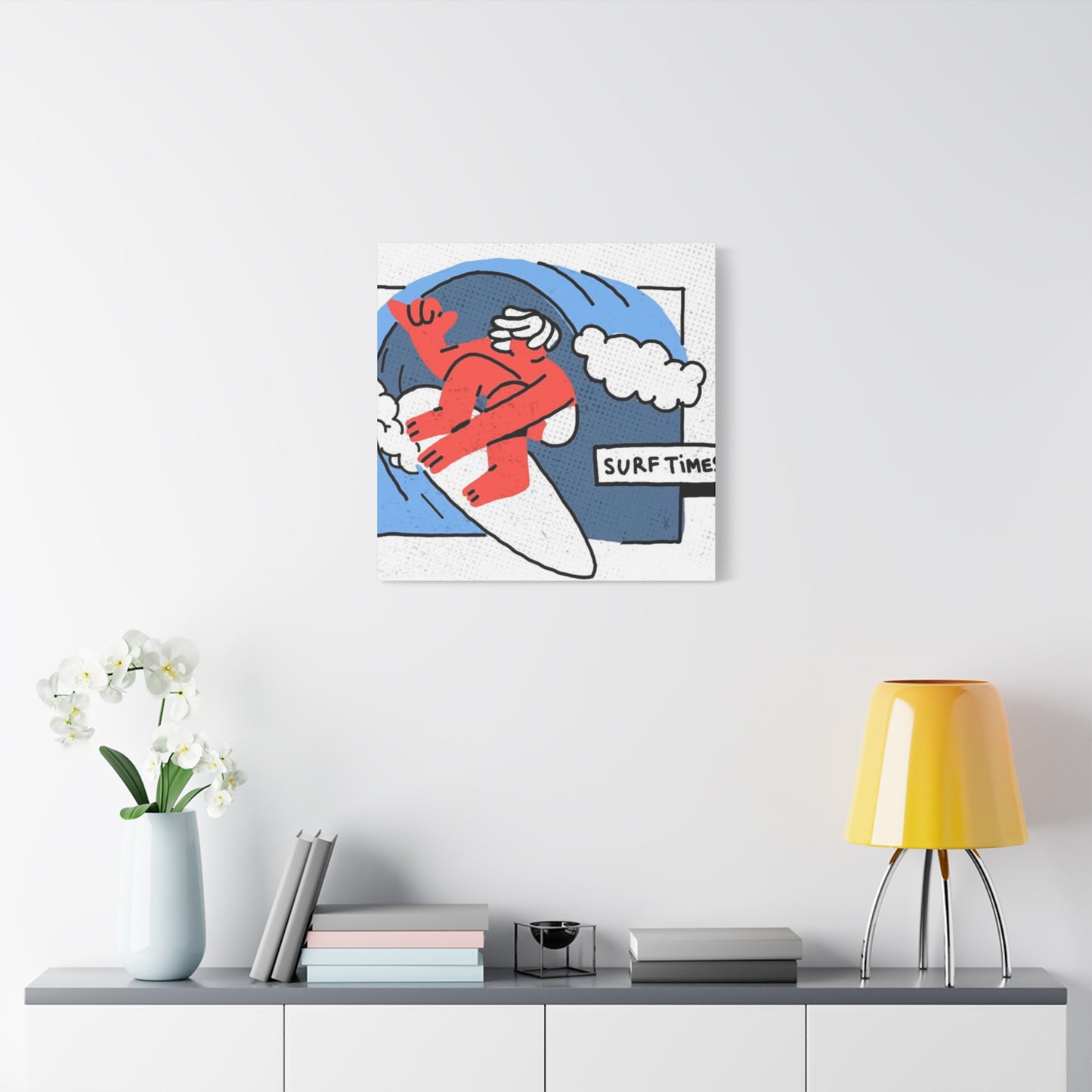 Surf Time Poster Wall Art & Canvas Prints
