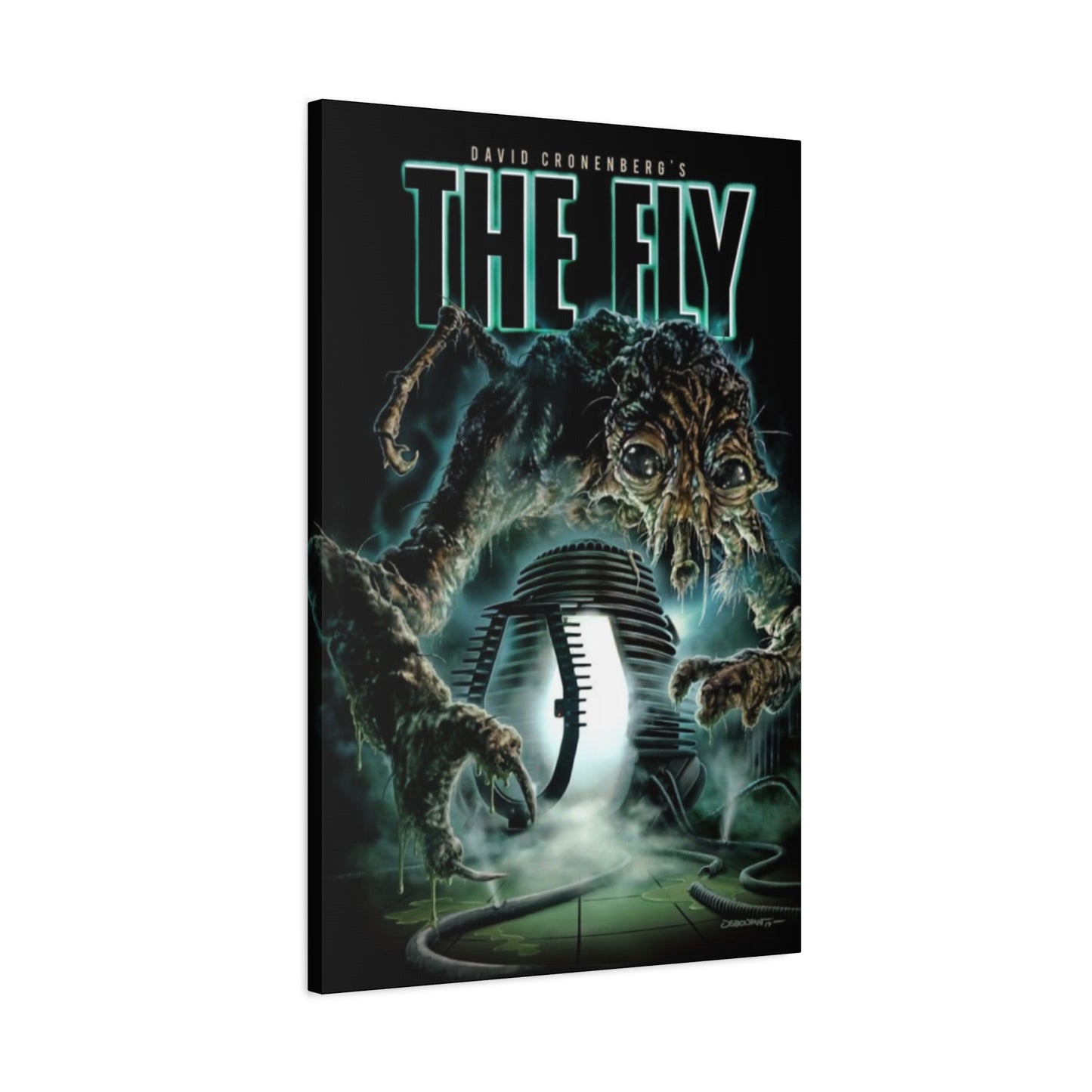 The Fly Horror Movie Poster Wall Art & Canvas Prints