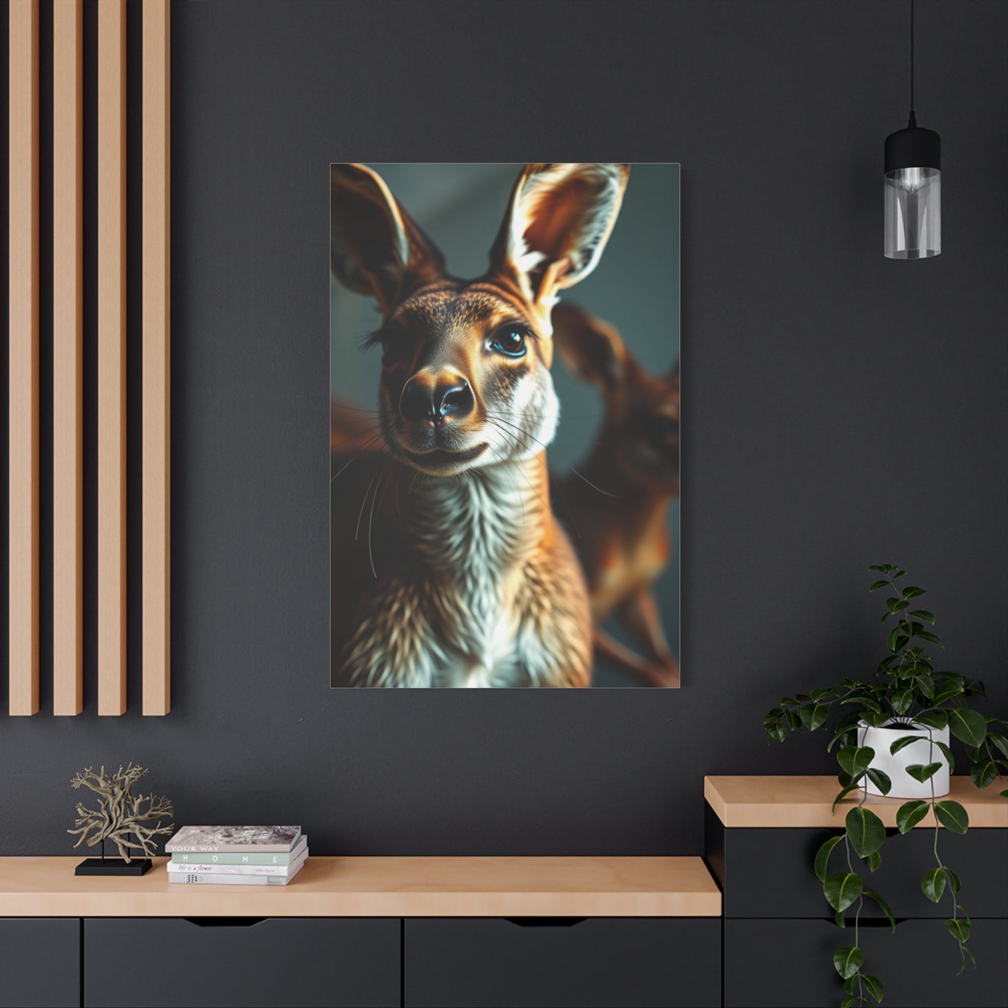 Kangaroo Art Luxury Canvas Wall Art & Canvas Print