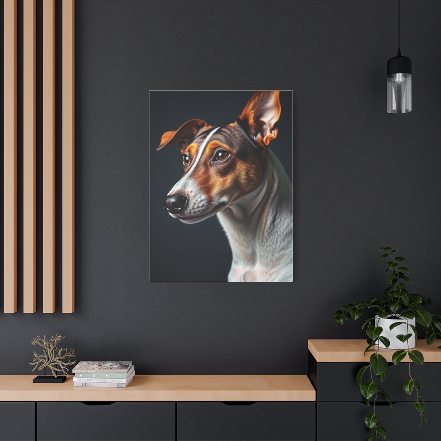 Vision Jack Russell Terrier Art Art Wall Art & Canvas Print