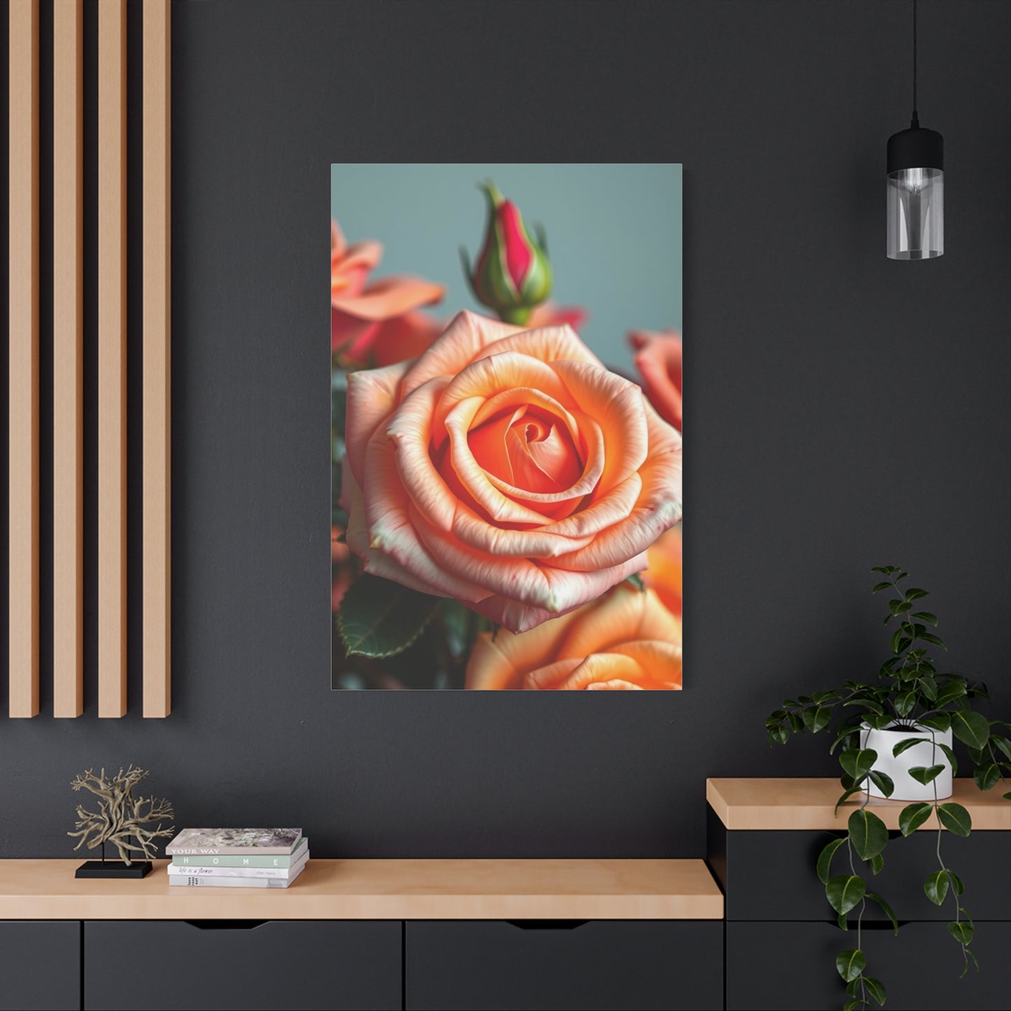 Masterpiece Rose Flower Art Vision Wall Art & Canvas Print