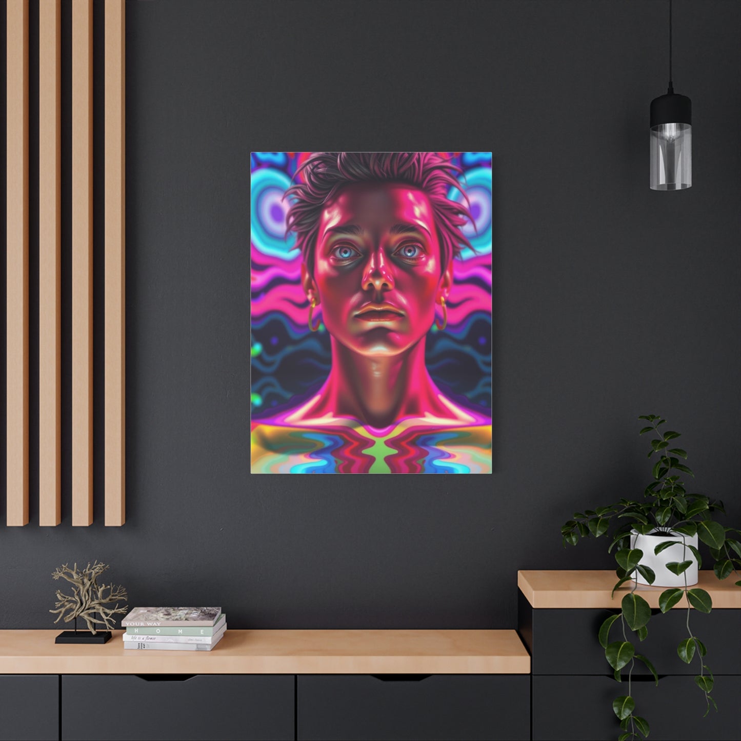 Mystic Vortex Creation Wall Art & Canvas Print