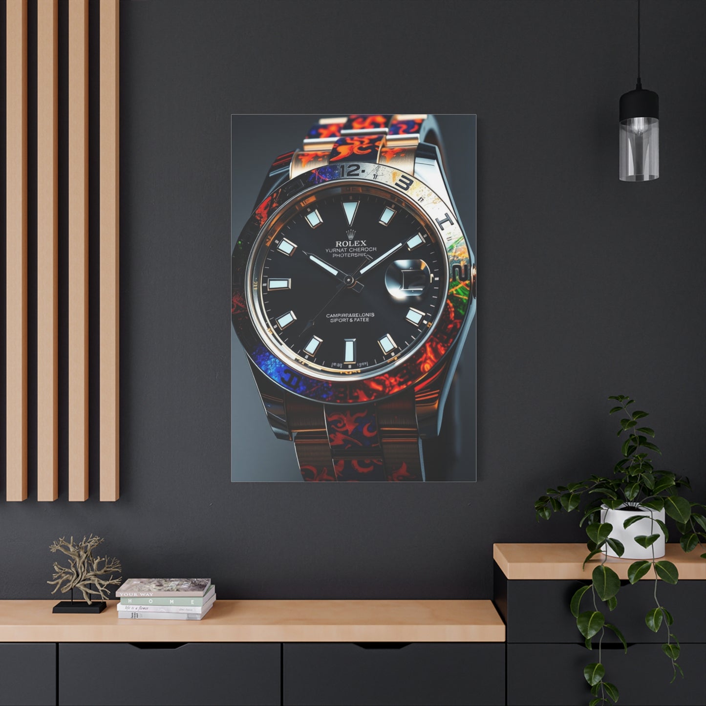 Opulent Chronos Art Wall Art & Canvas Print