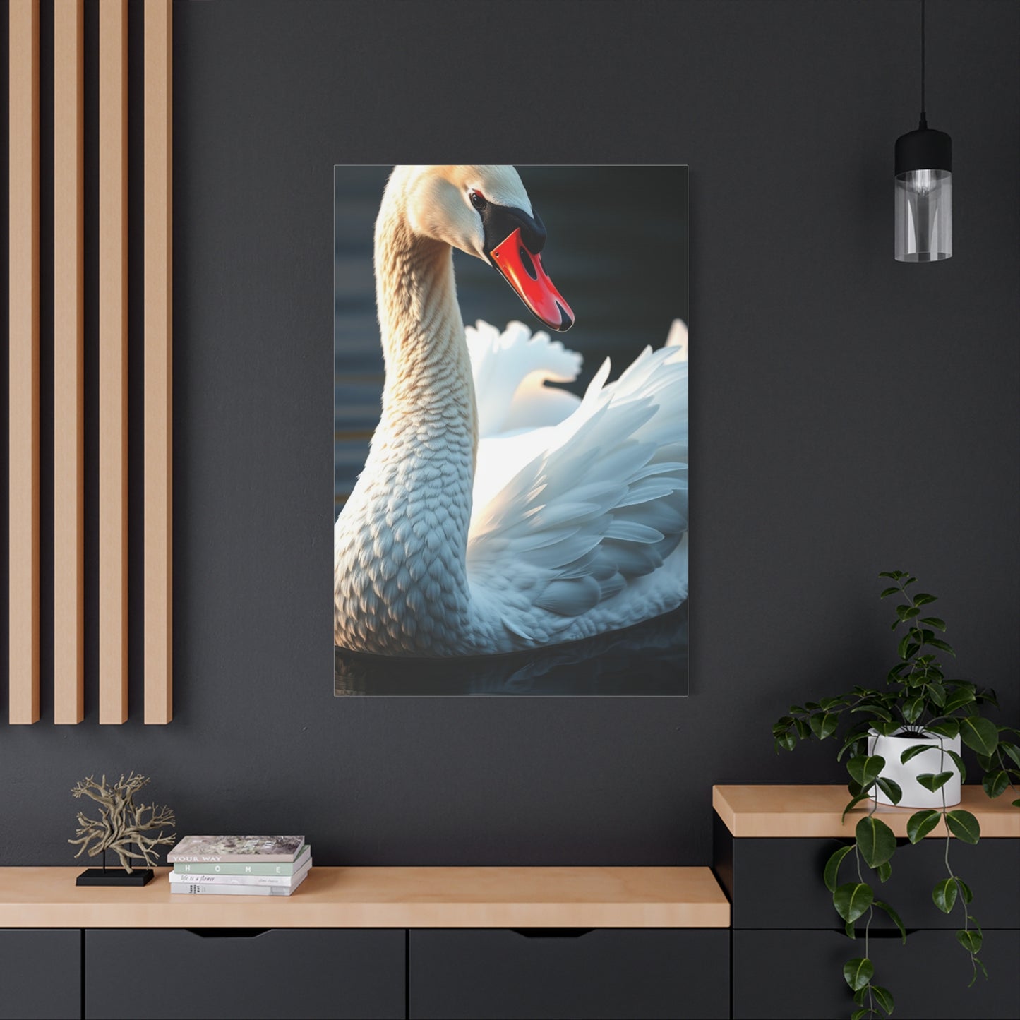 Swan Art Supreme Gallery Wall Art & Canvas Print