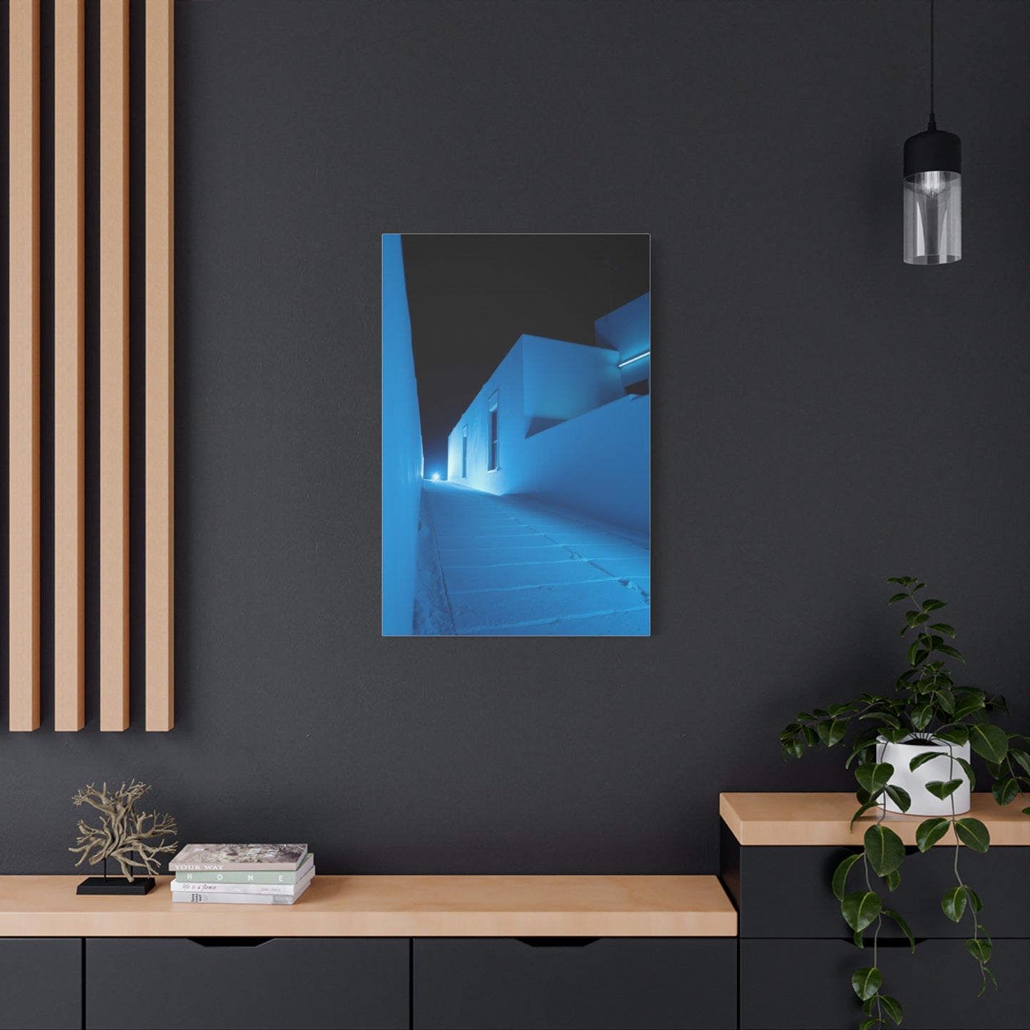 Blue and White Art Luxury Canvas Wall Art & Canvas Print