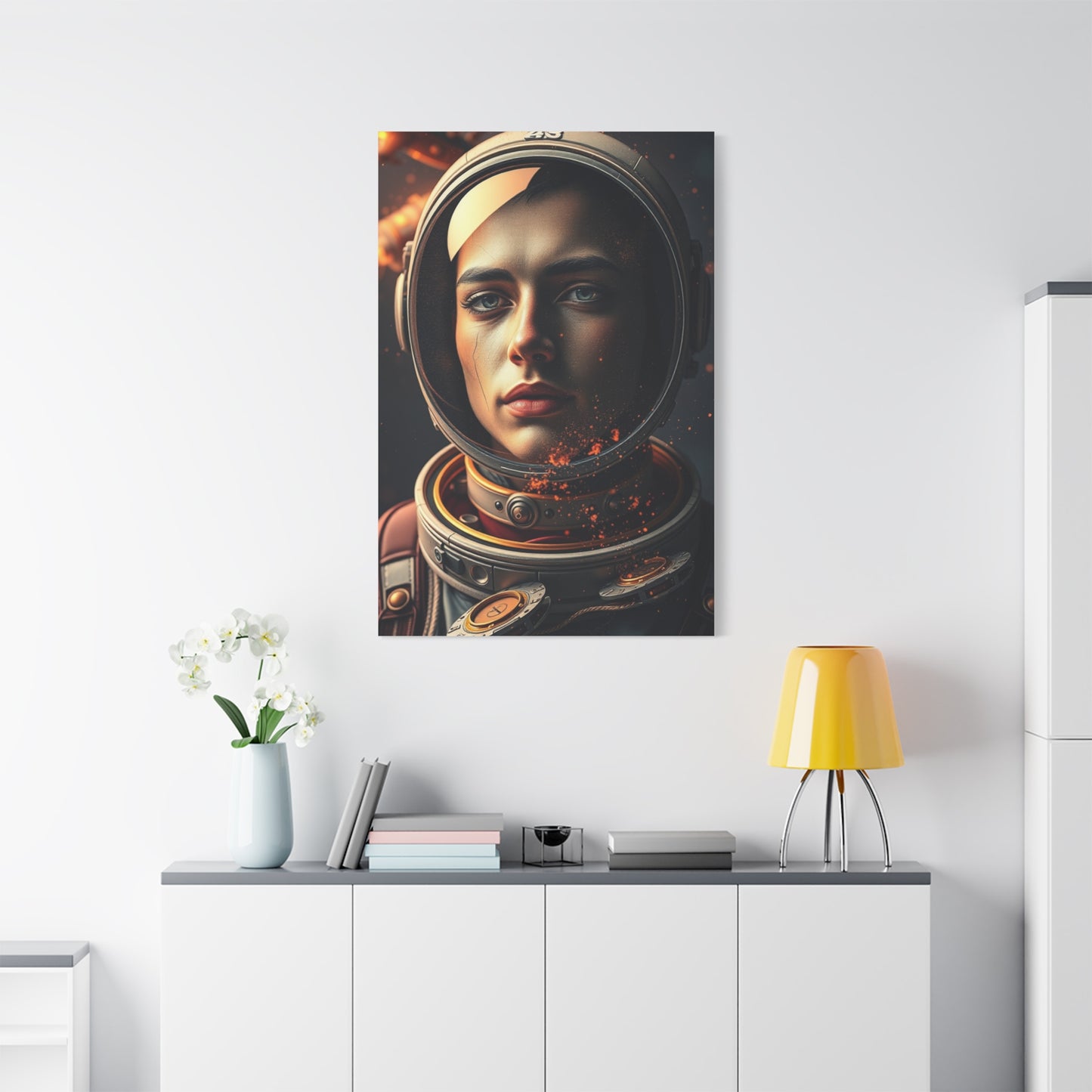 Galactic Luminosity Canvas Wall Art & Canvas Print