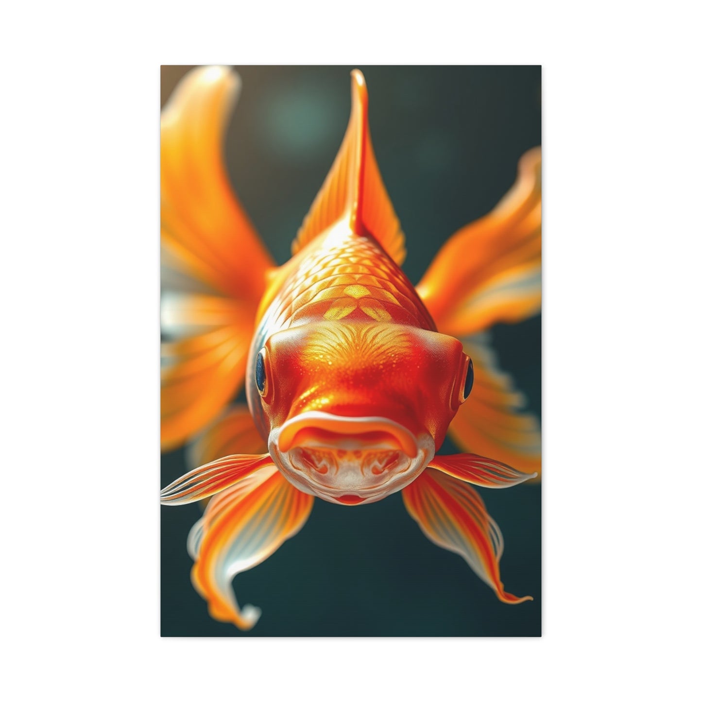 Vision Goldfish Art Art Wall Art & Canvas Print